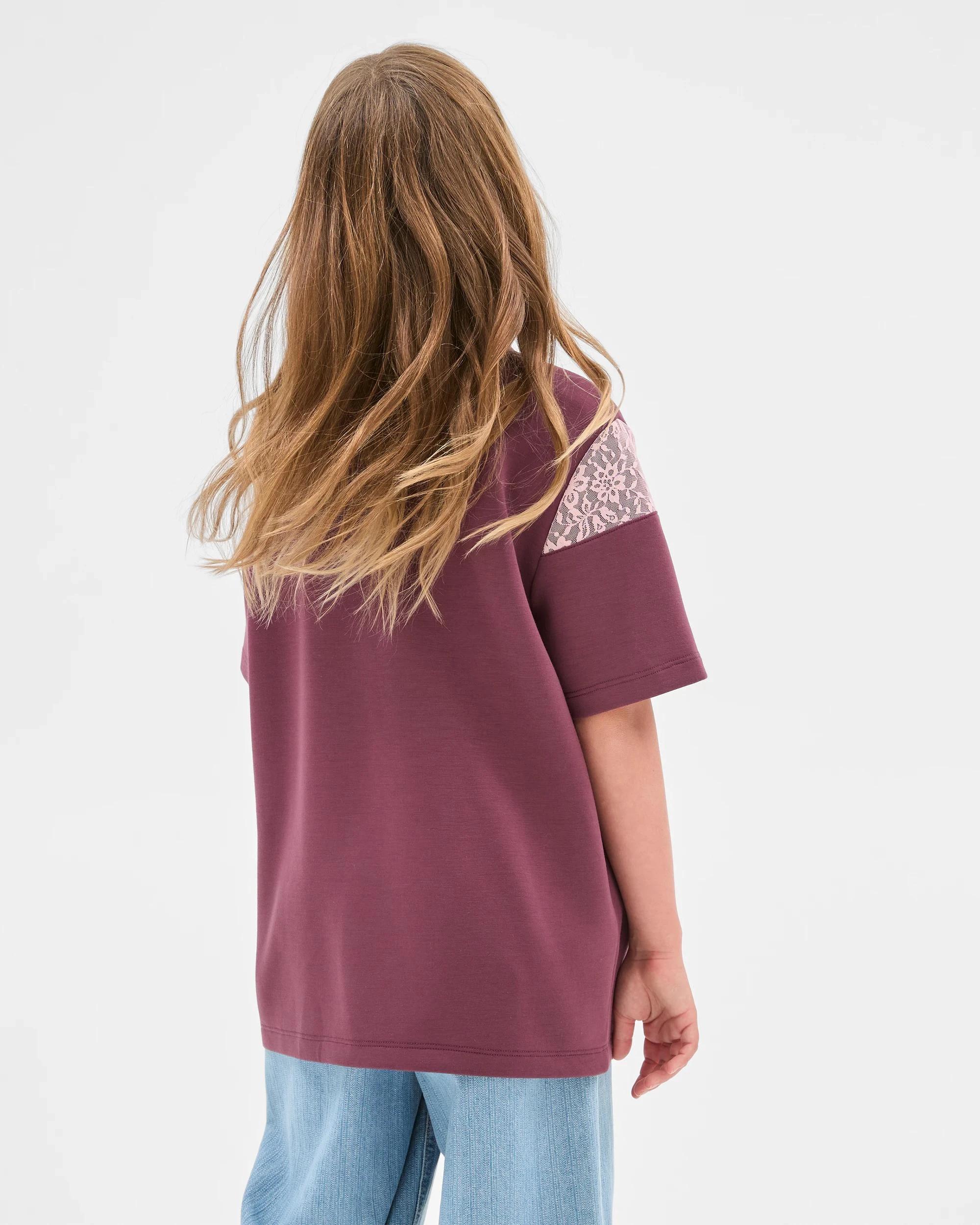 3 Target Kids Scuba Longline T-Shirt EGGPLANT, 3 of 8