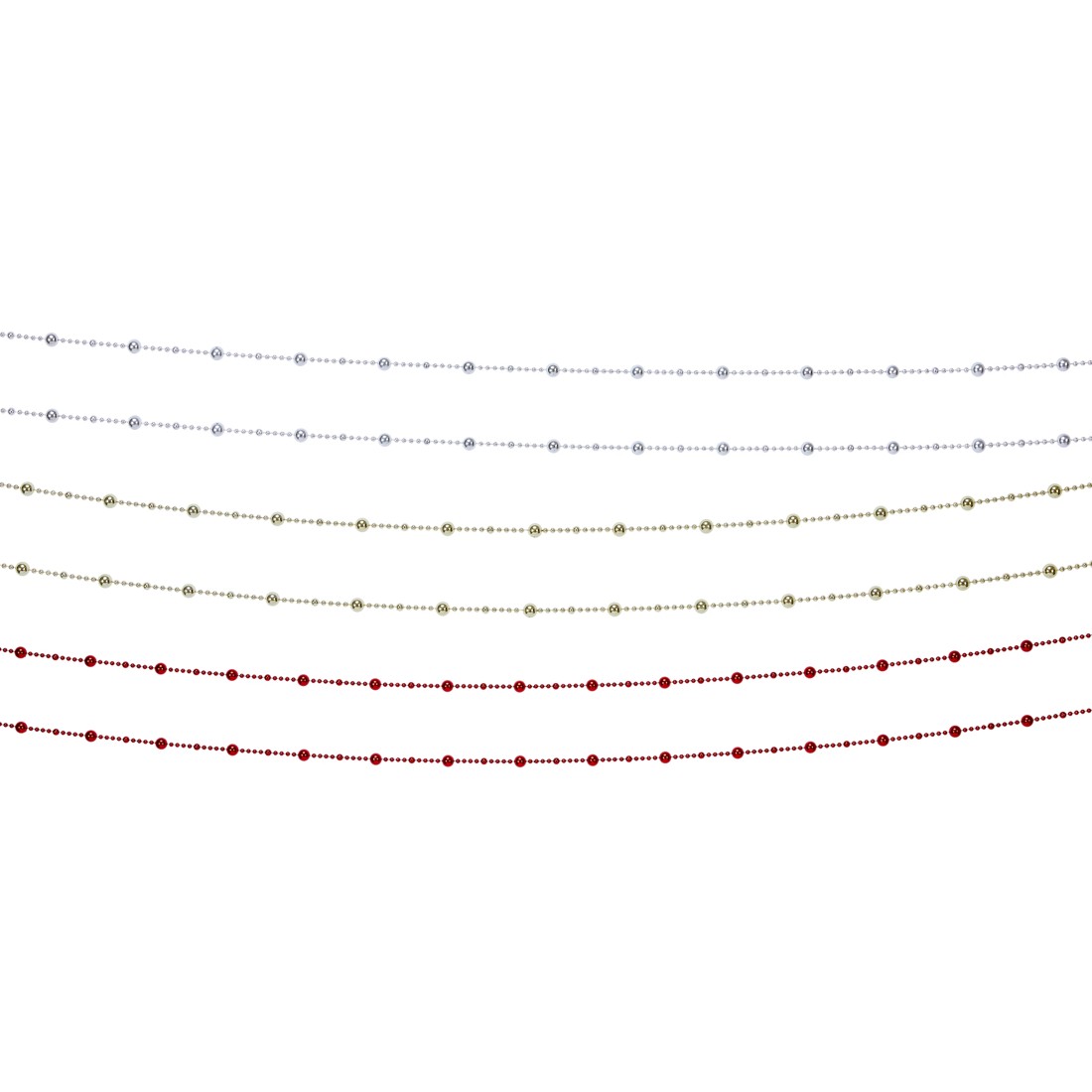 3 Bead Garland - Assorted, 3 of 3