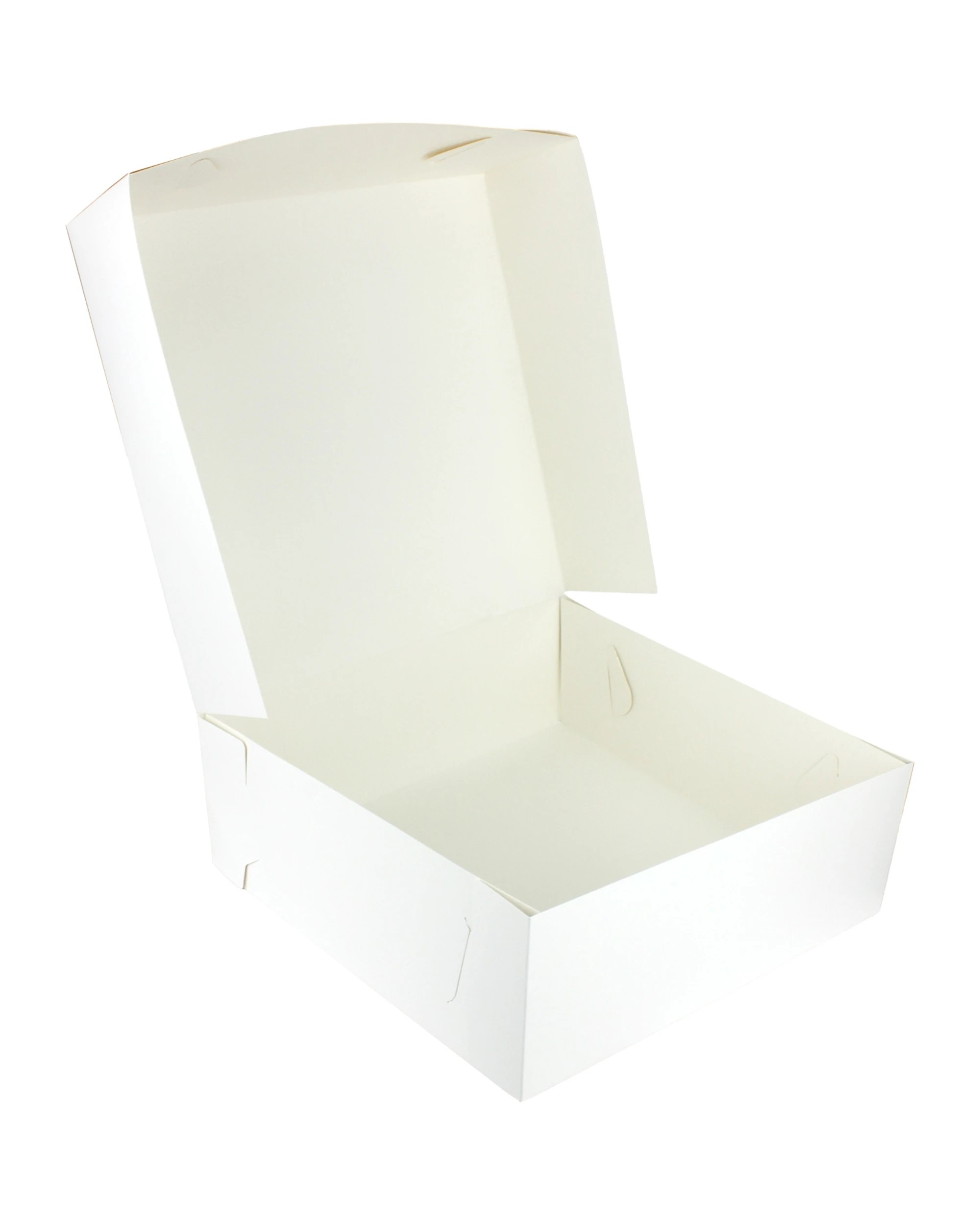 1 Durmaz White Square Cardboard Cake Box 35cm - White, 1 of 3