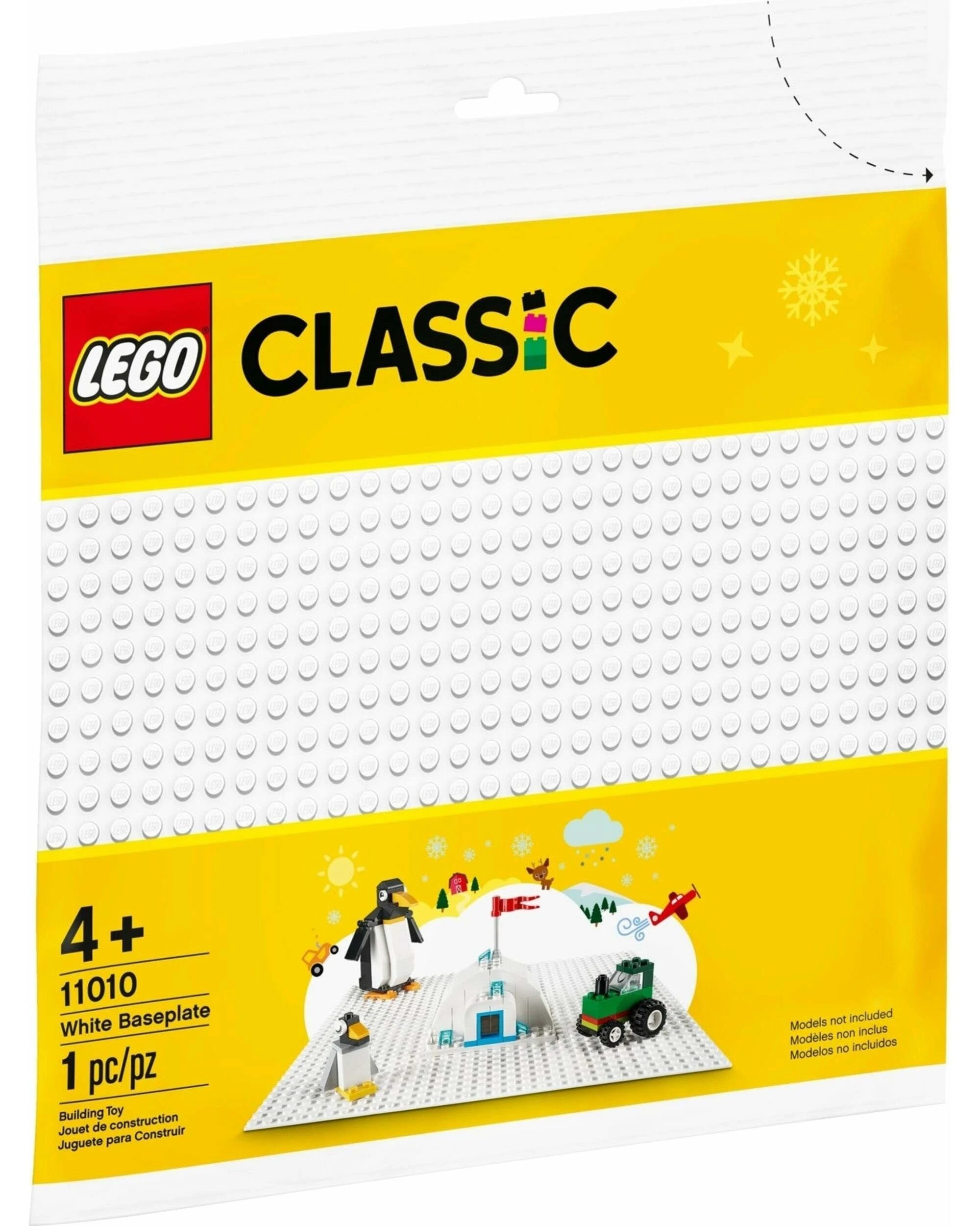 1 LEGO 11010 White Baseplate 32x32 Studs Building Plate, 1 of 4