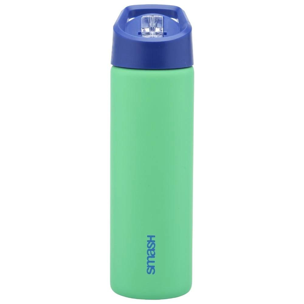 2 Smash Blue Stainless Steel Sipper Bottle Blue/Green 750mL, 2 of 4