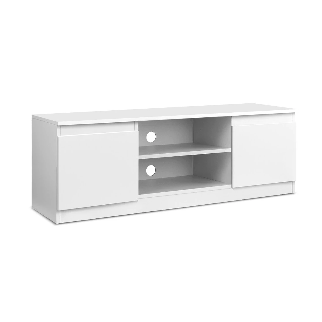 1 Artiss TV Cabinet Entertainment Unit 120cm Anita - White, 1 of 3