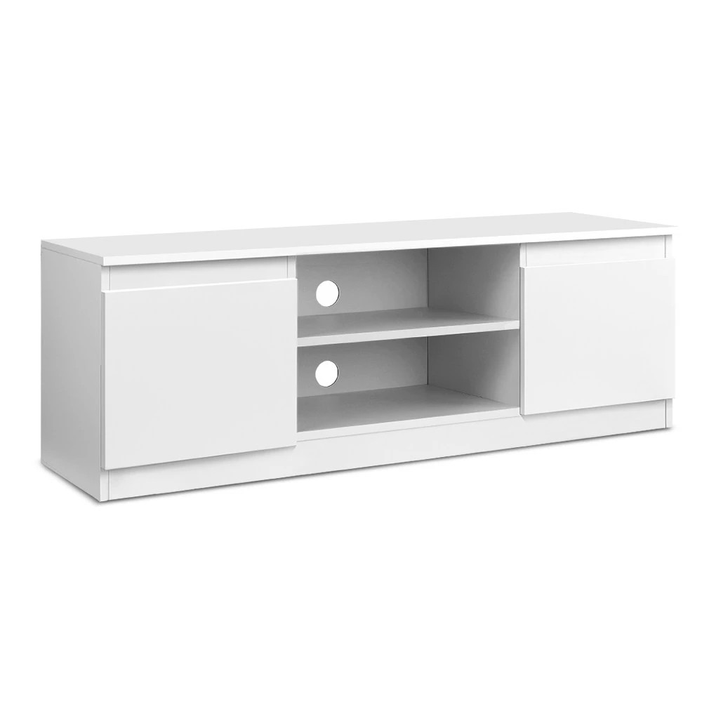 1 Artiss TV Cabinet Entertainment Unit 120cm Anita - White, 1 of 3
