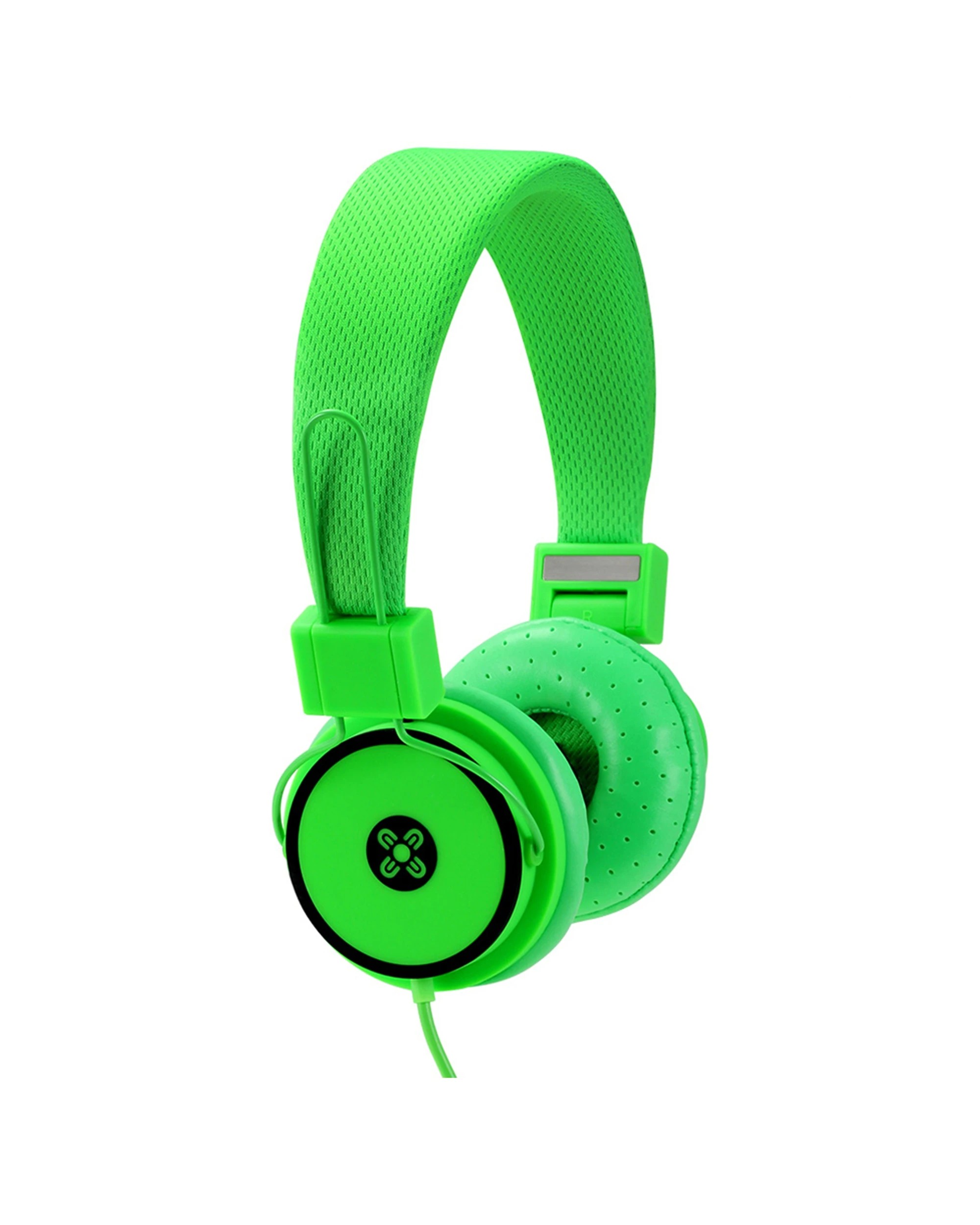 1 Moki Hyper Foldable Headphones 3.5mm Plated Plug - Green, 1 of 1