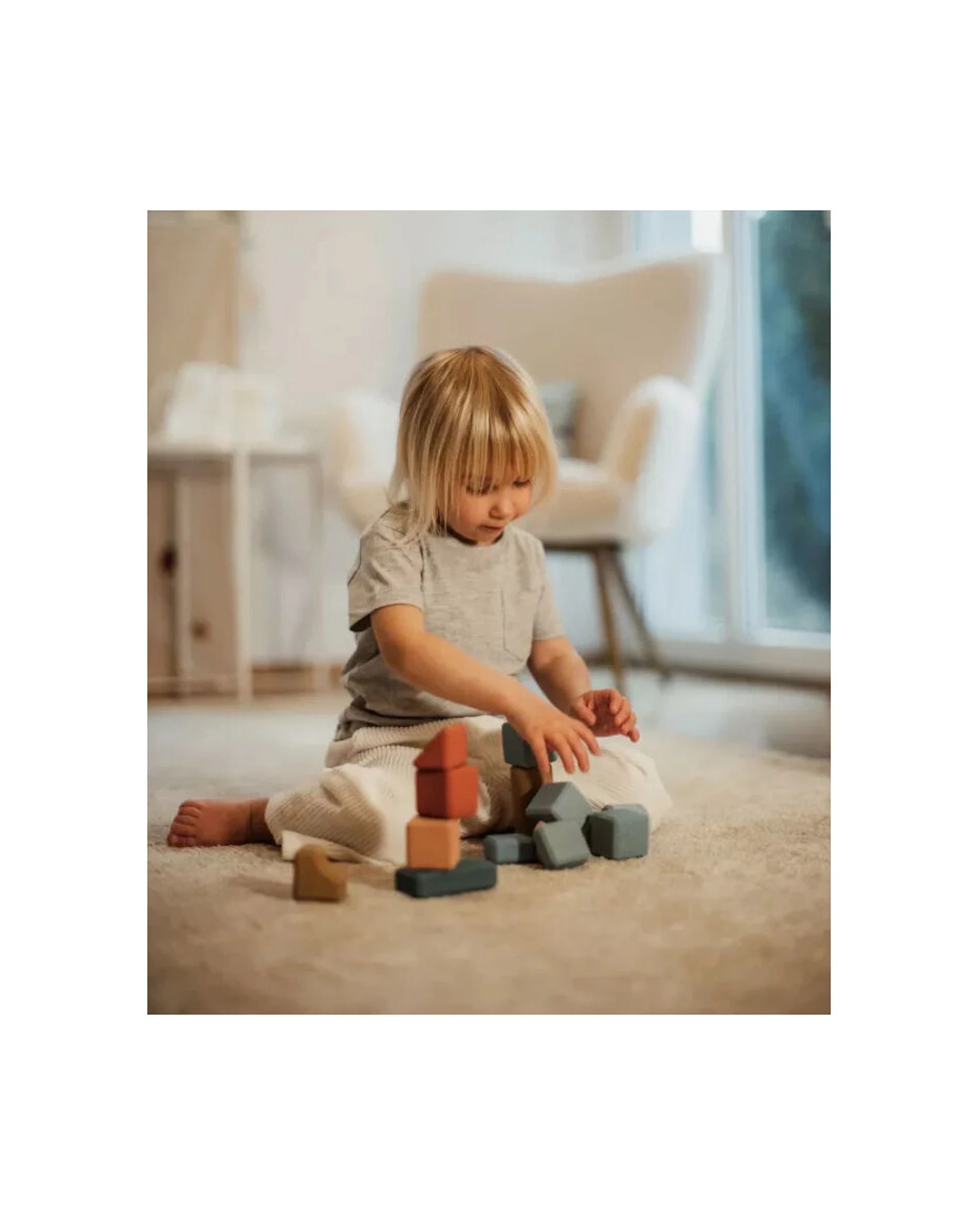 3 KORKO 40Pc Architects Blocks Educational Blocks Building Toy Stacking Blocks
 - multi, 3 of 3