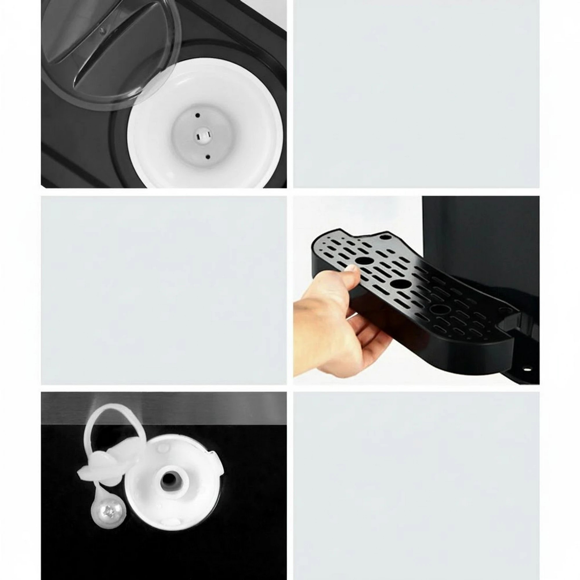 7 Devanti  3 in 1 Ice Maker Machine Cold and Hot Water Dispenser - Multi, 7 of 7