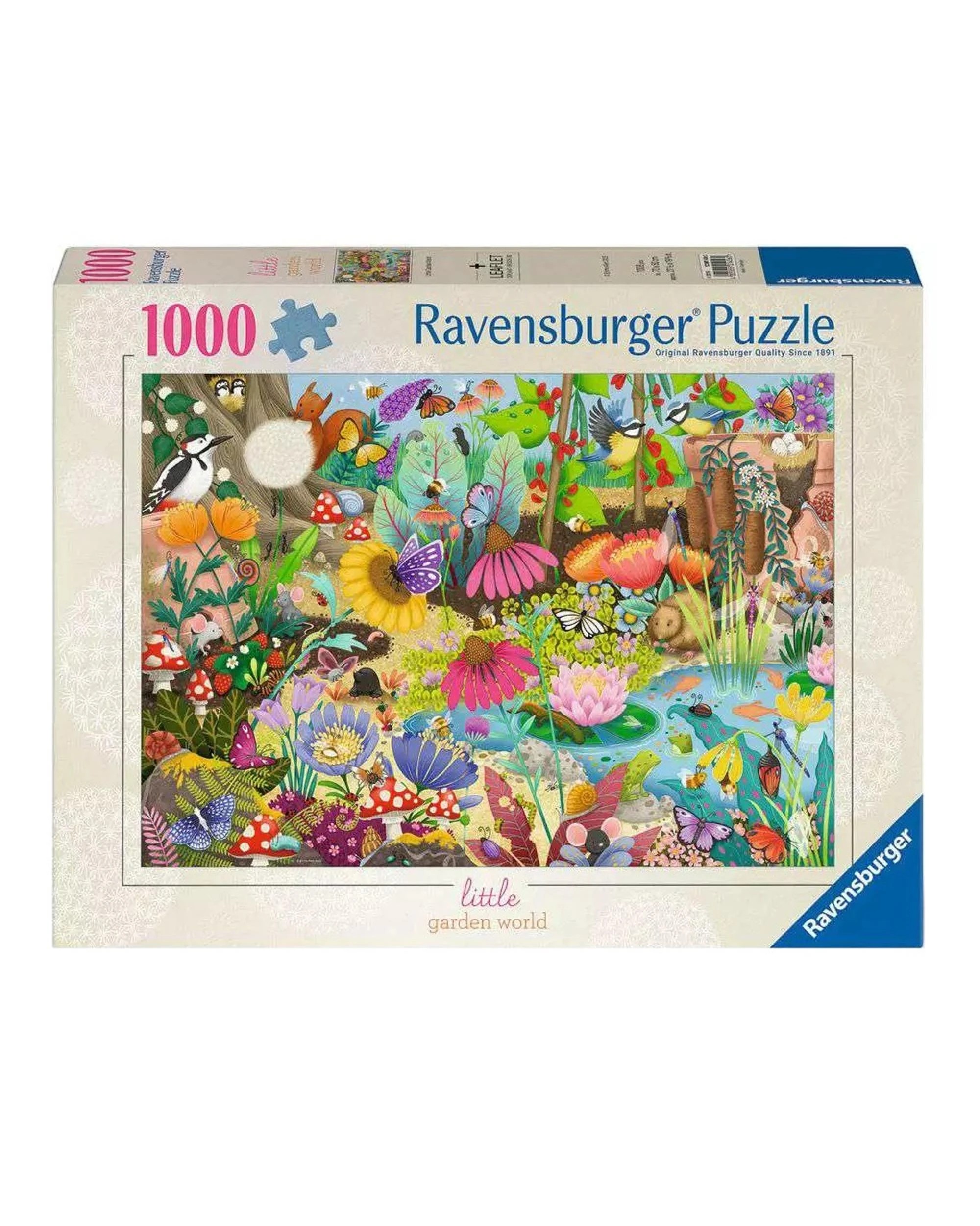 1 Ravensburger Little Garden World 1000 Piece Jigsaw Puzzle, 1 of 1