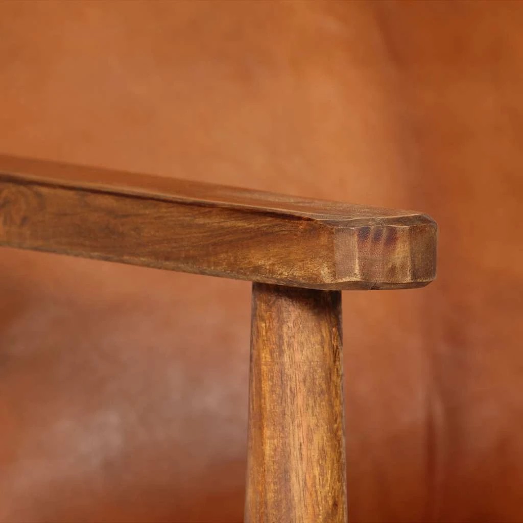 8 Vidaxl Armchair Chair - Brown, 8 of 10