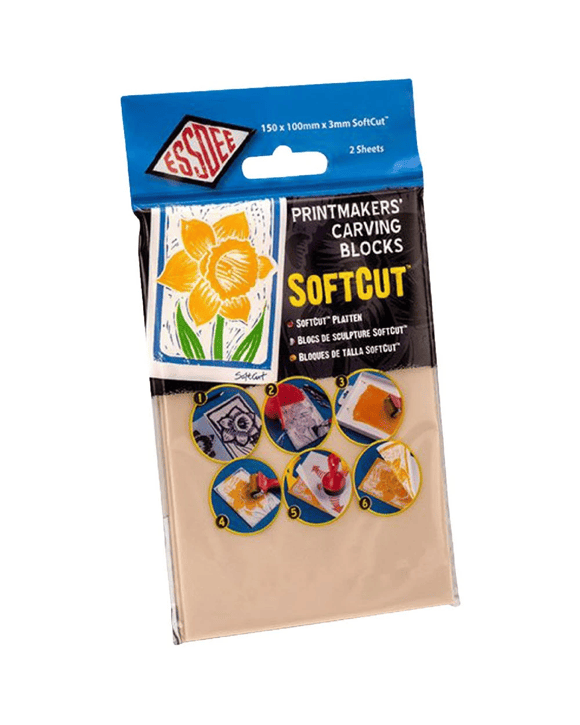 Essdee SoftCut Carving Block 150 x 100mm 2 Pack
