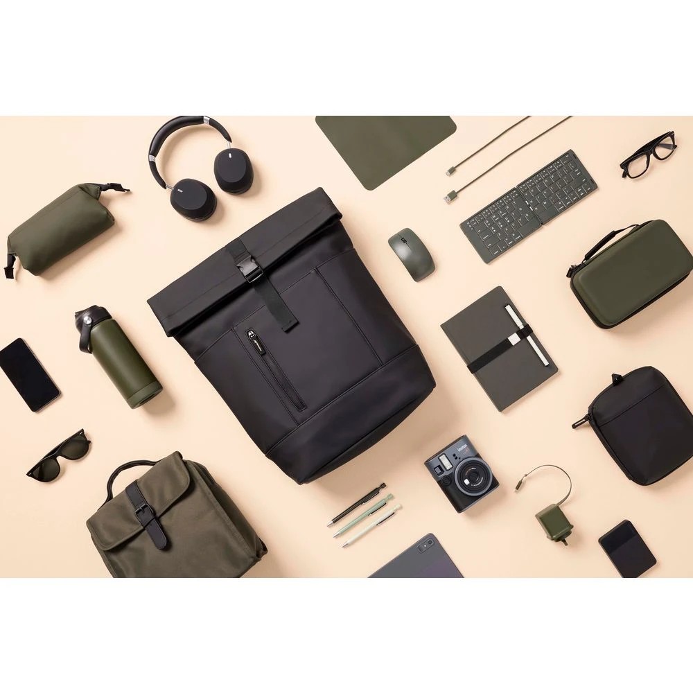 9 Otto On The Go Wireless ANC Headphones Black, 9 of 9