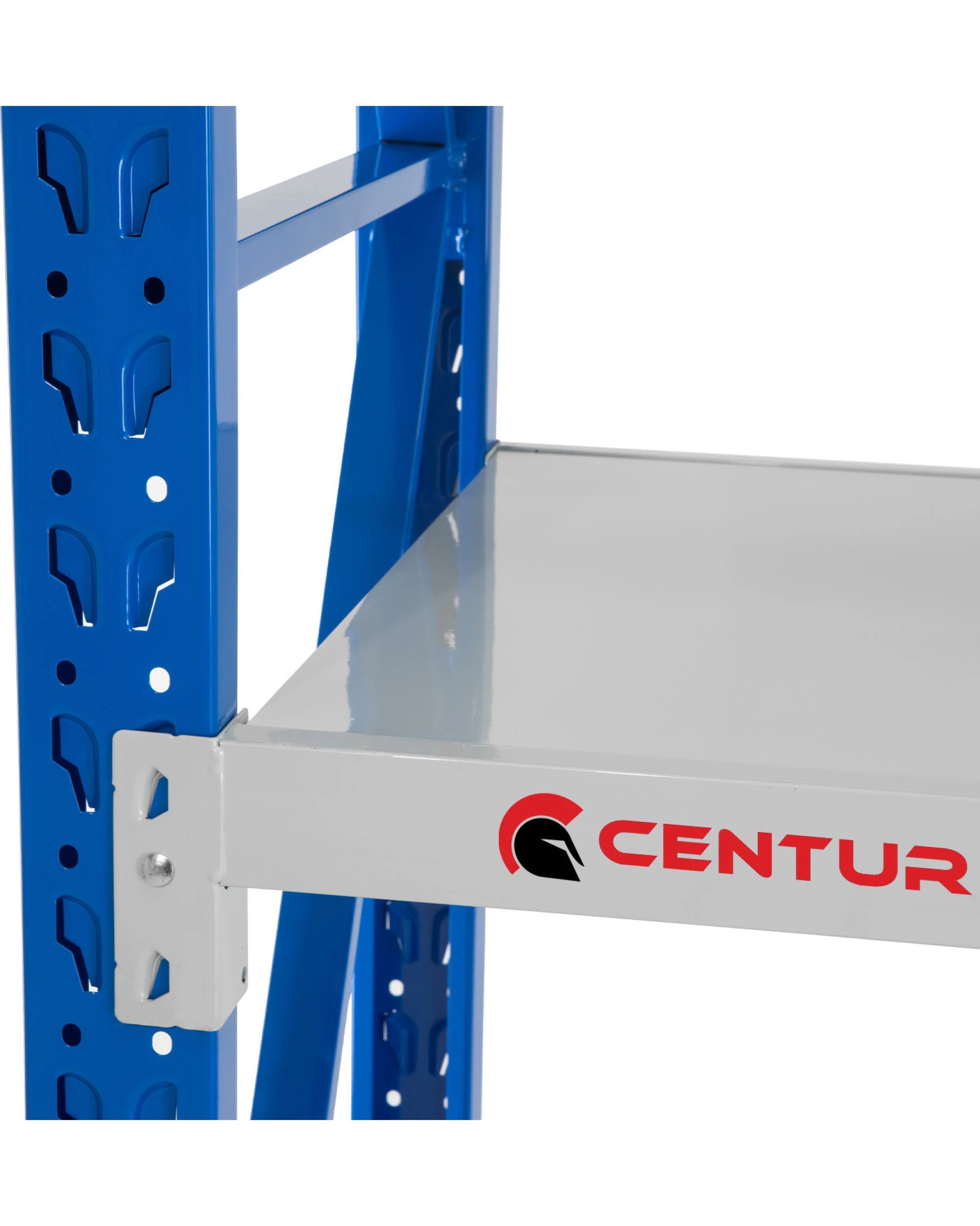 6 Centurion Standard 3-Bay 6M Wide Heavy Duty Long Span Shelving - Blue, 6 of 9