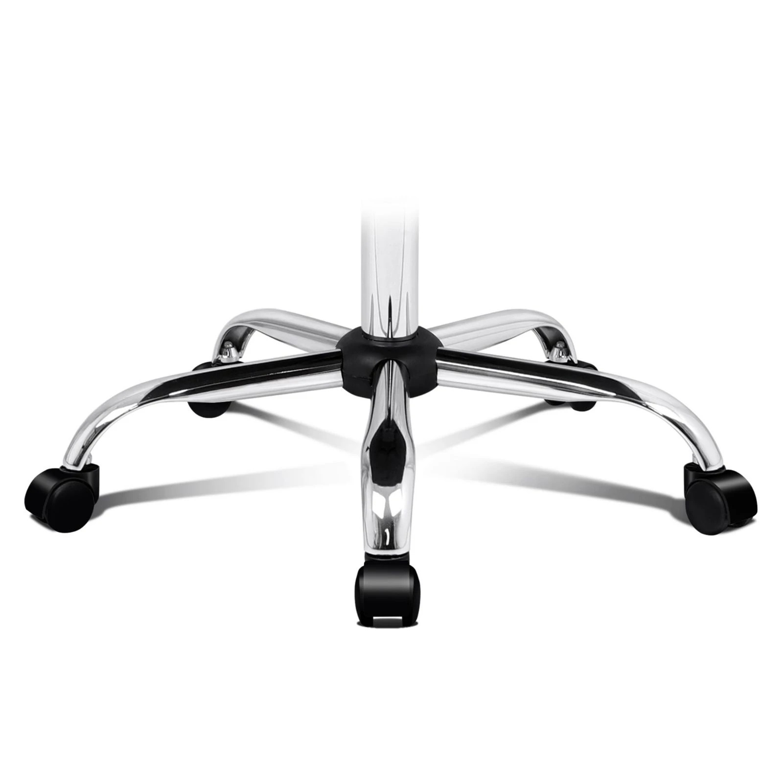 9 Alfordson Massage Office Chair Heated Seat Gaming Racer Executive PU Leather - White, 9 of 10