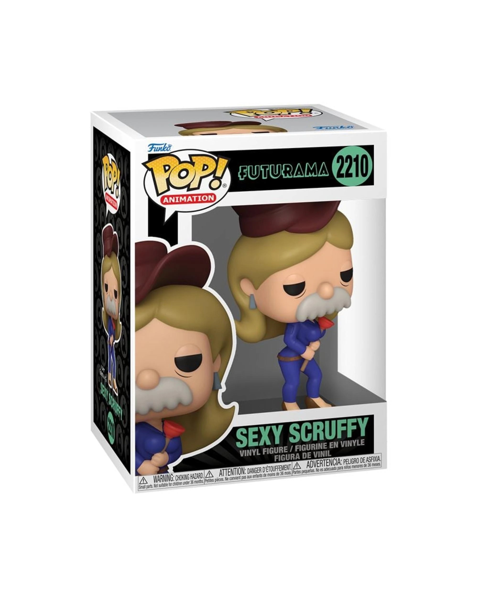 3 Futurama Sexy Scruffy Funko POP! Vinyl, 3 of 3
