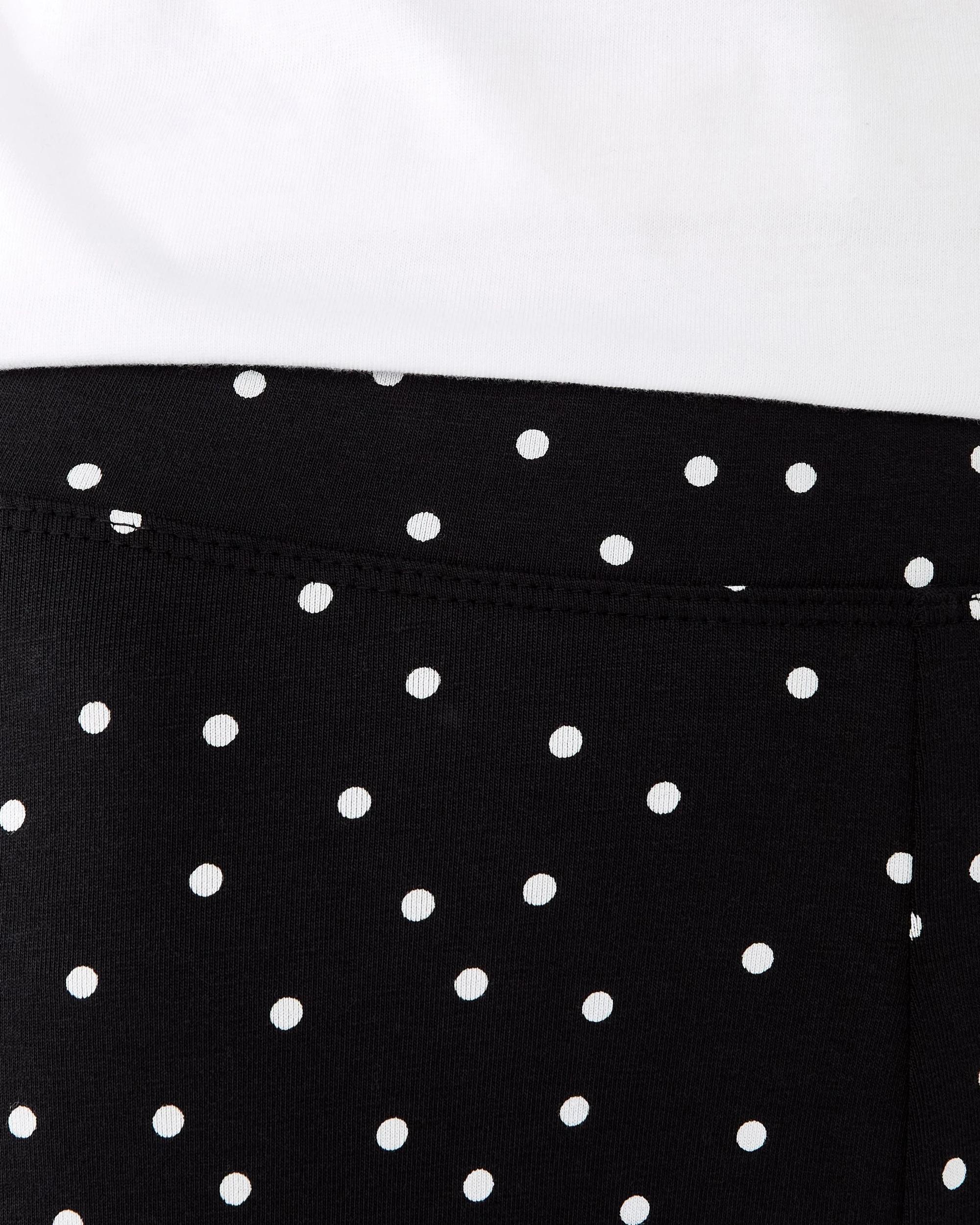 3 Print Flare Leggings Blck Spots, 3 of 6