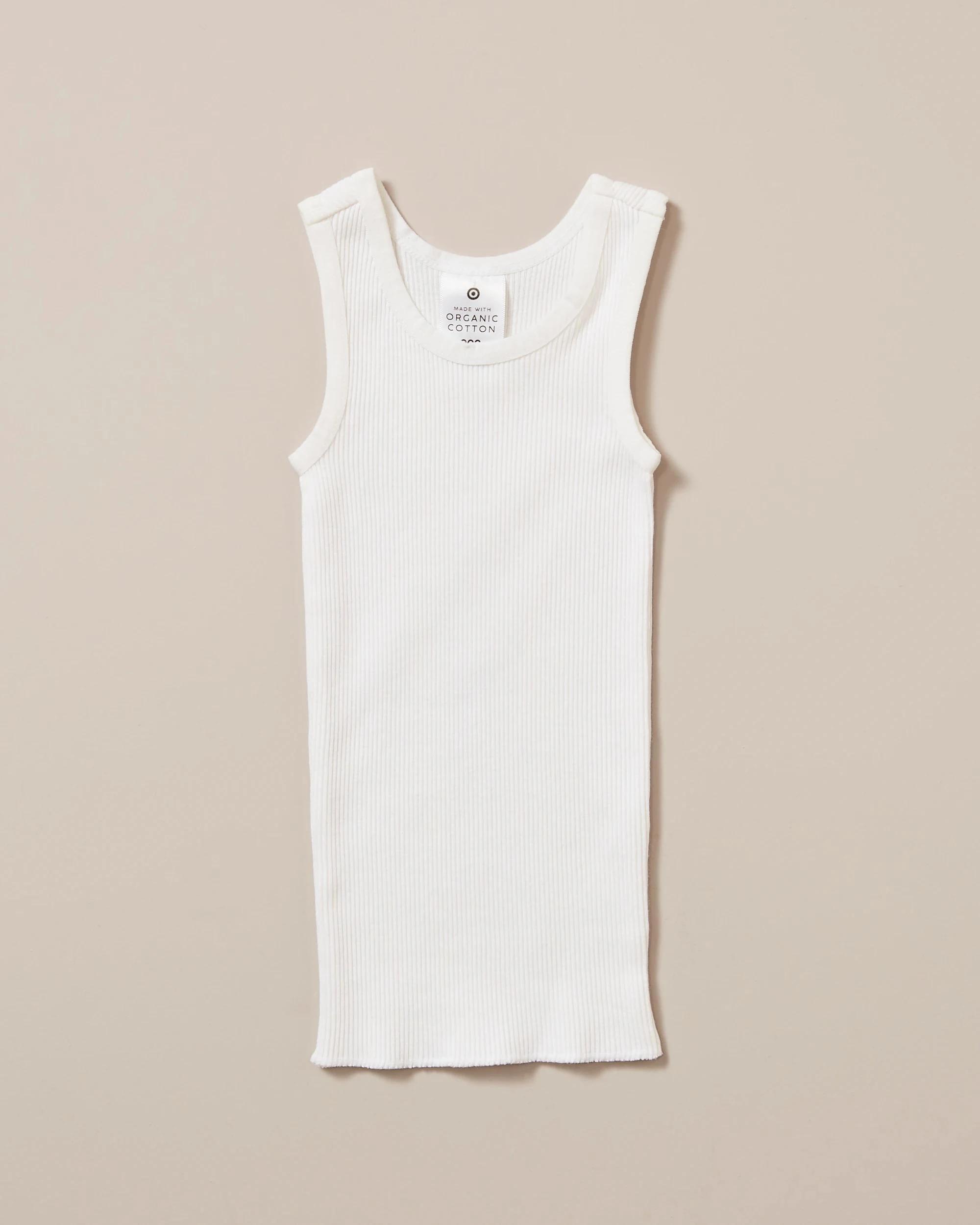 2 Target Baby 3 Pack Baby Organic Cotton Vests WHITE, 2 of 4