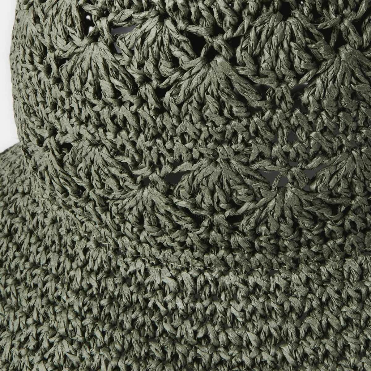 2 Crochet Bucket Hat OLIVE LEAF, 2 of 3