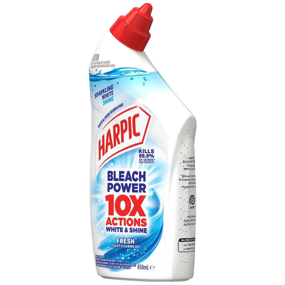2 Harpic White and Shine Ultimate Bleach Power 450ml, 2 of 4