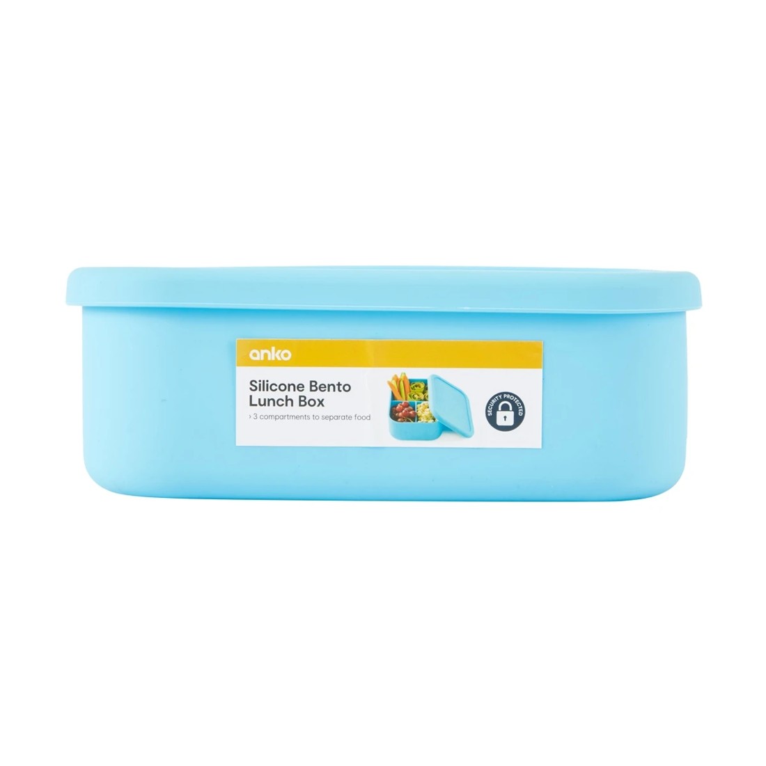 7 Blue Silicone Bento Lunch Box, 7 of 7