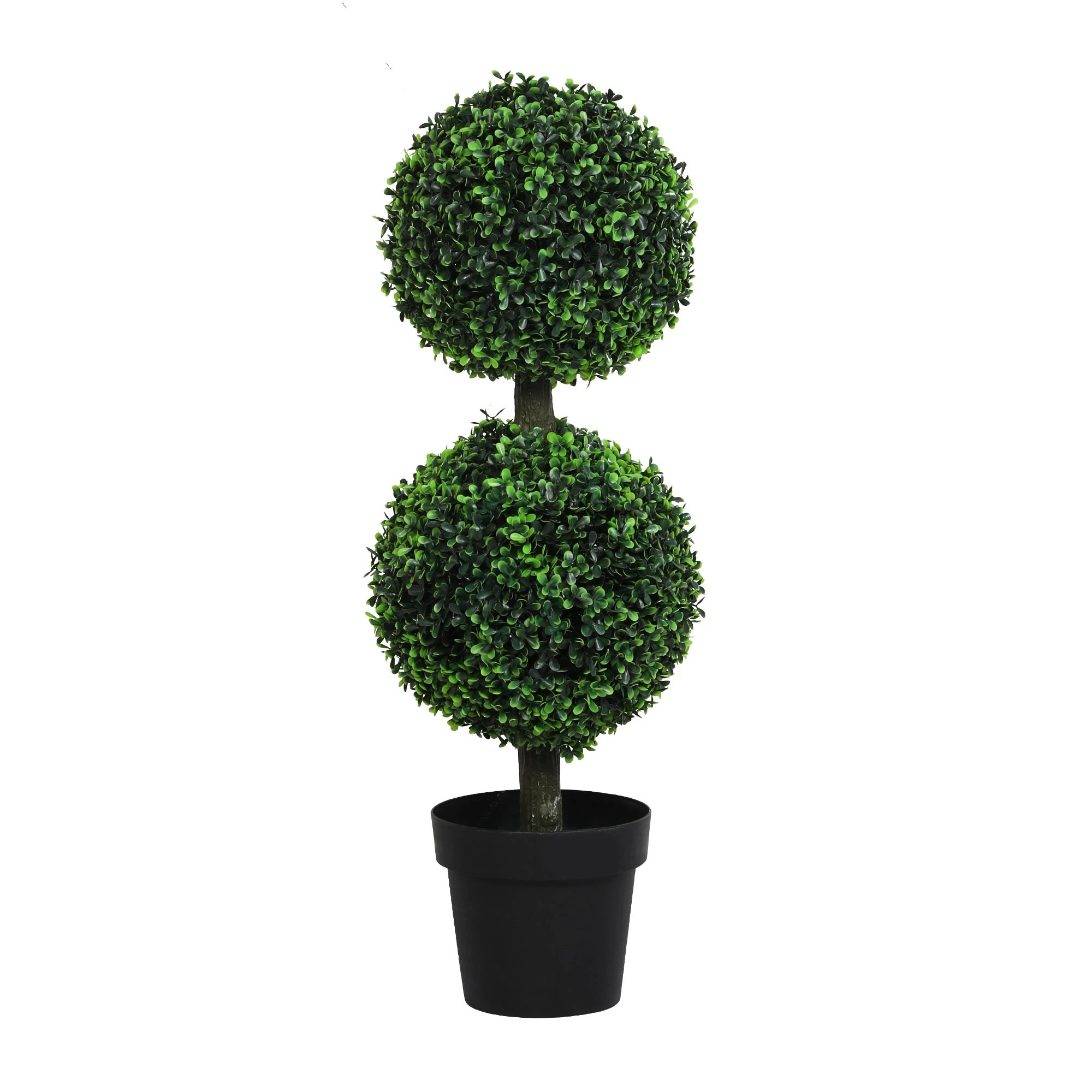 1 Lambu 90cm 2-Ball Topiary Artificial Tree, 1 of 9
