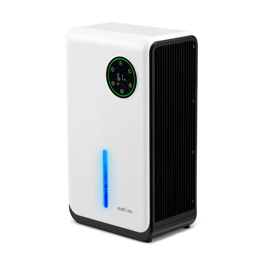 1 ZUNI 2L Air Dehumidifier Moisture Absorber 500-1000ml/day for Home Office 50m² - White, 1 of 3