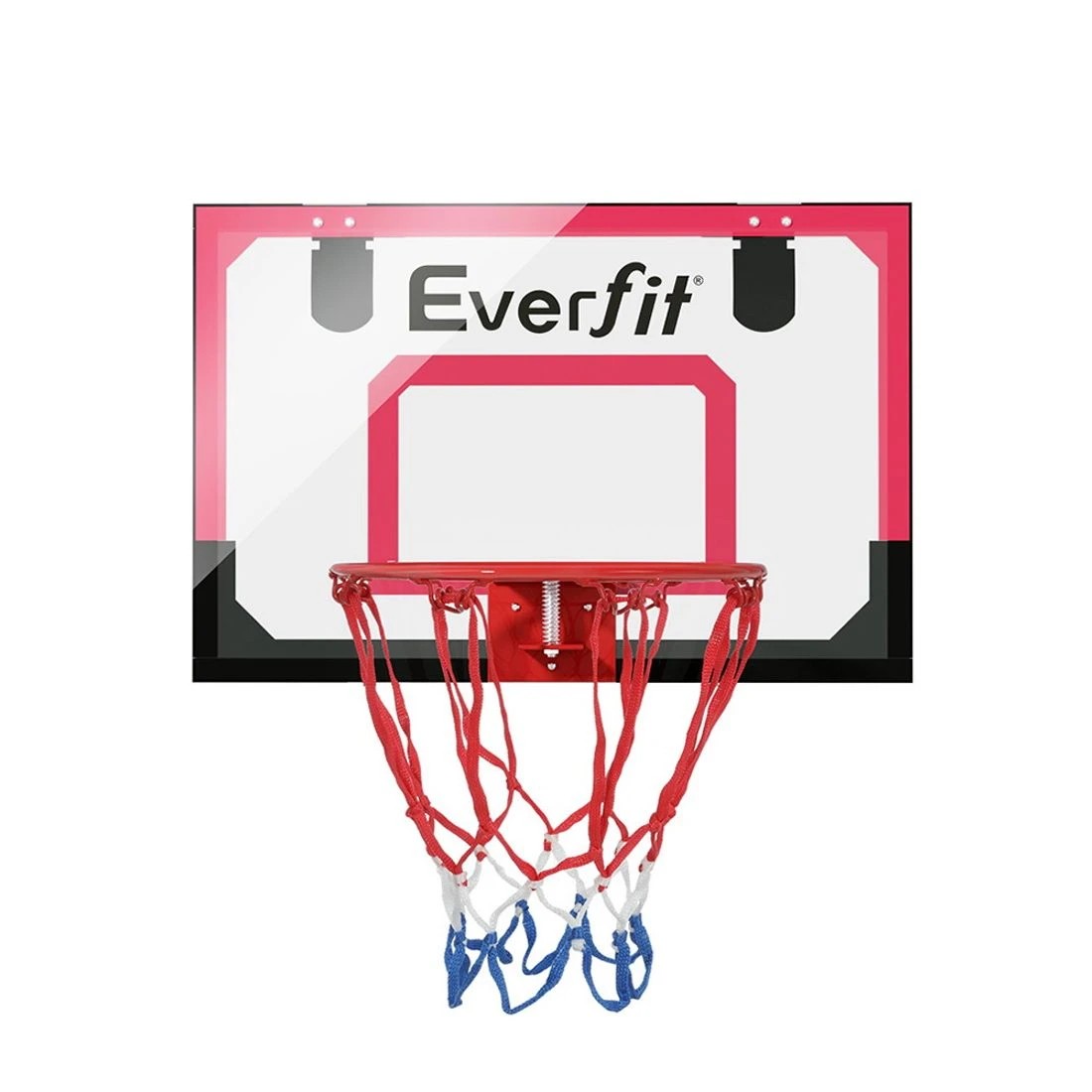 3 Everfit 23" Mini Basketball Hoop Backboard Door Wall Mounted Sports Kids - Red, 3 of 7