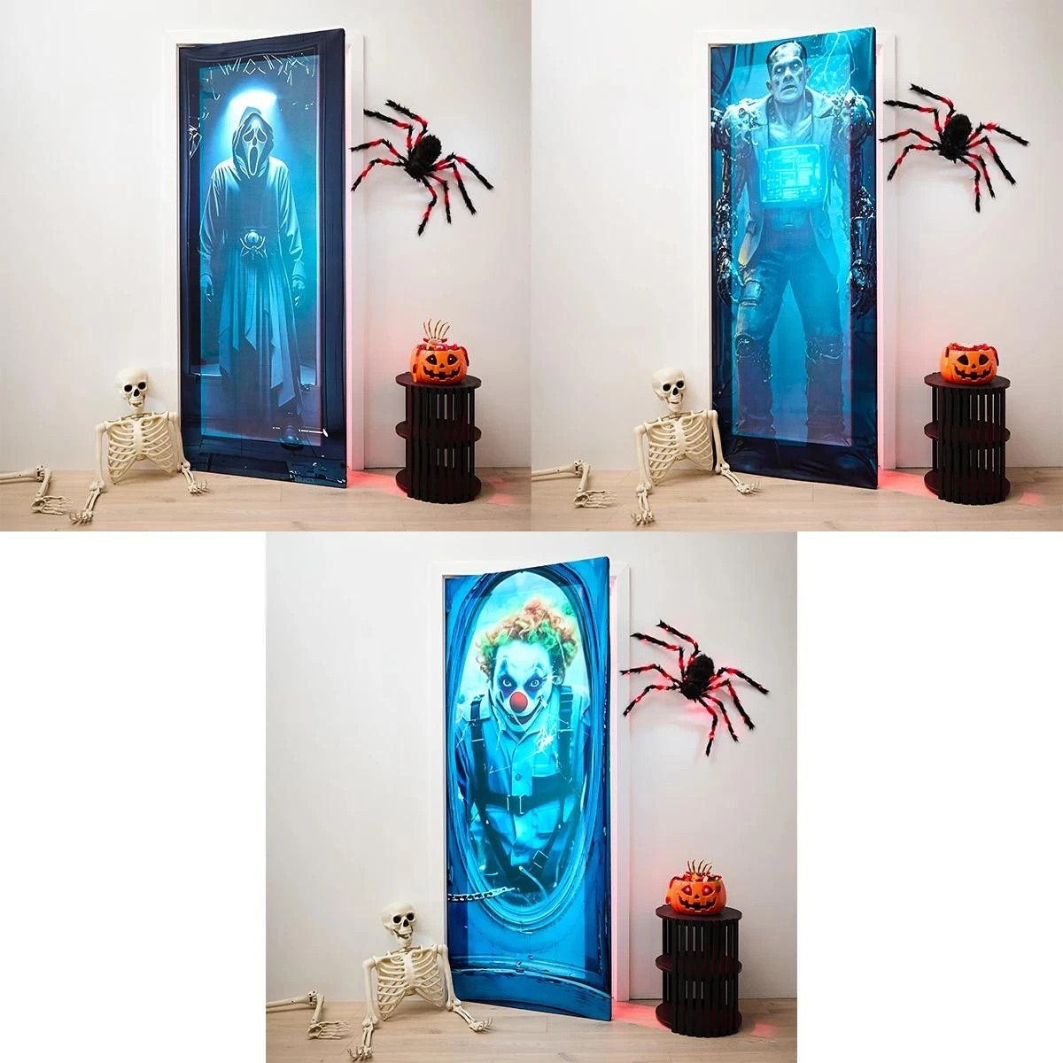 2 Halloween Door Cover - Assorted, 2 of 10