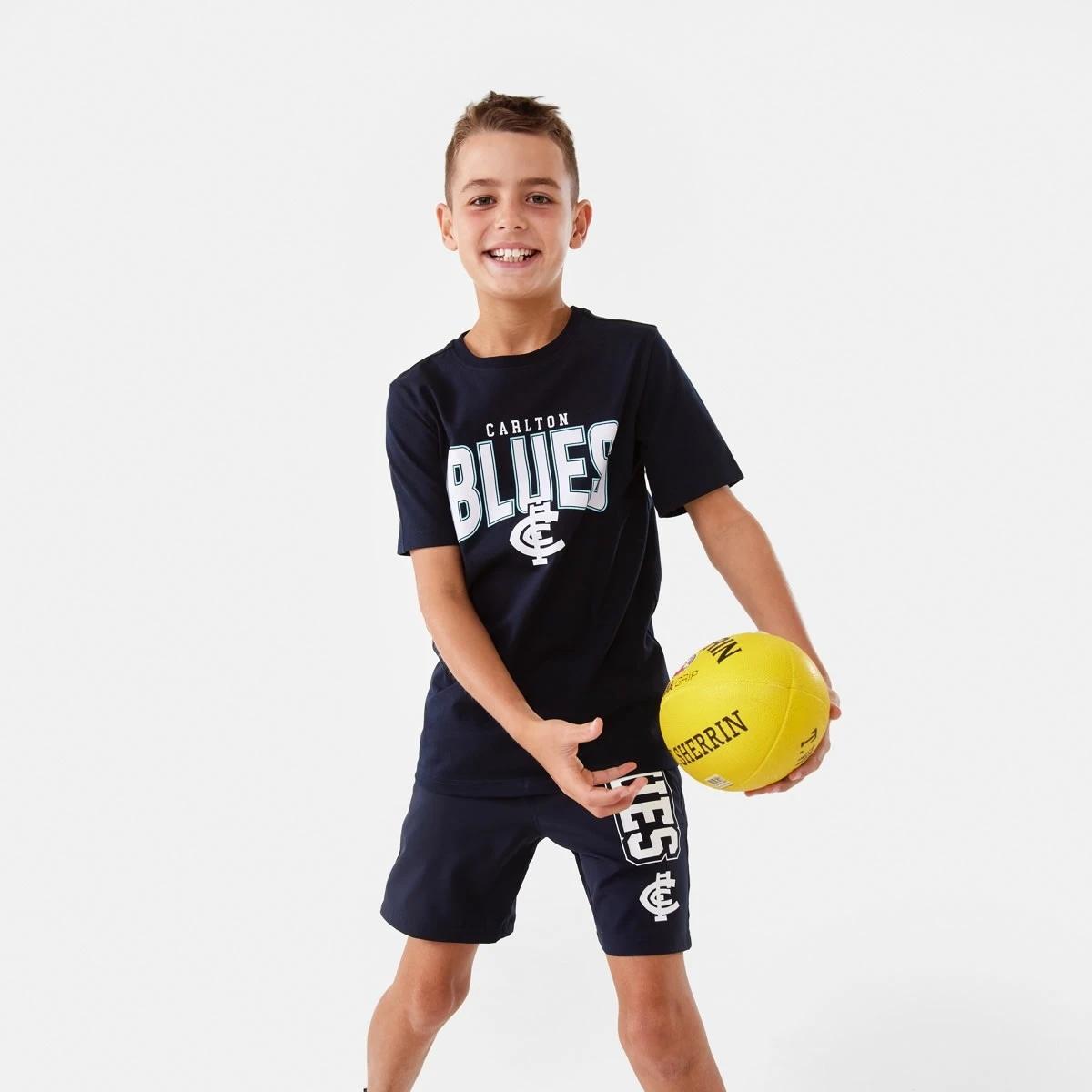7 Official AFL Kids T-shirt Carlton, 7 of 9