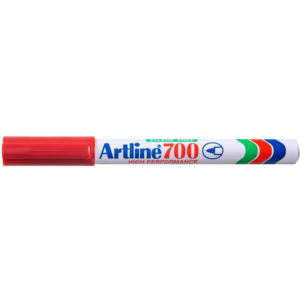 3 Artline 700 Permanent Marker Red, 3 of 4