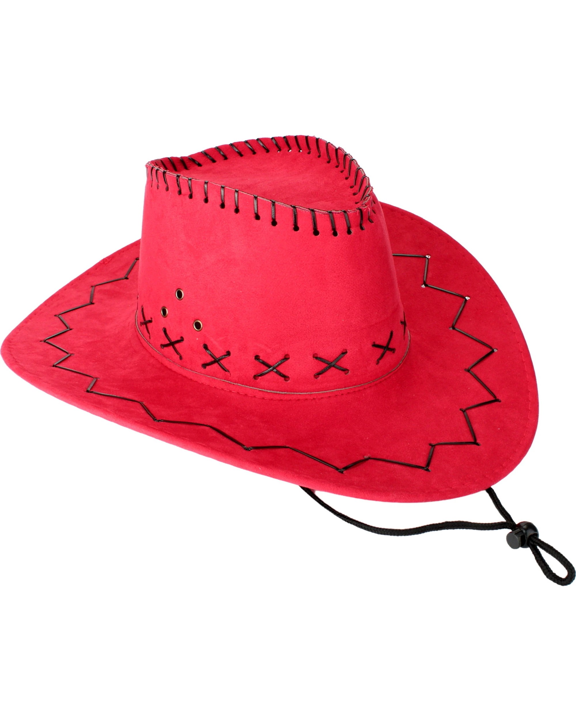 1 Partyrama Adult Red Outback Cowboy Hat, 1 of 1