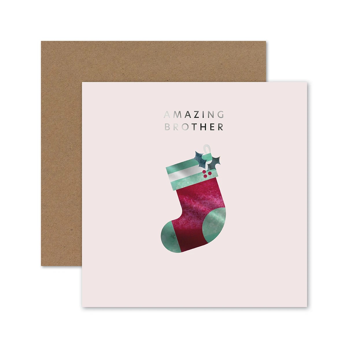 1 Hallmark Christmas Card - Amazing Brother, 1 of 3