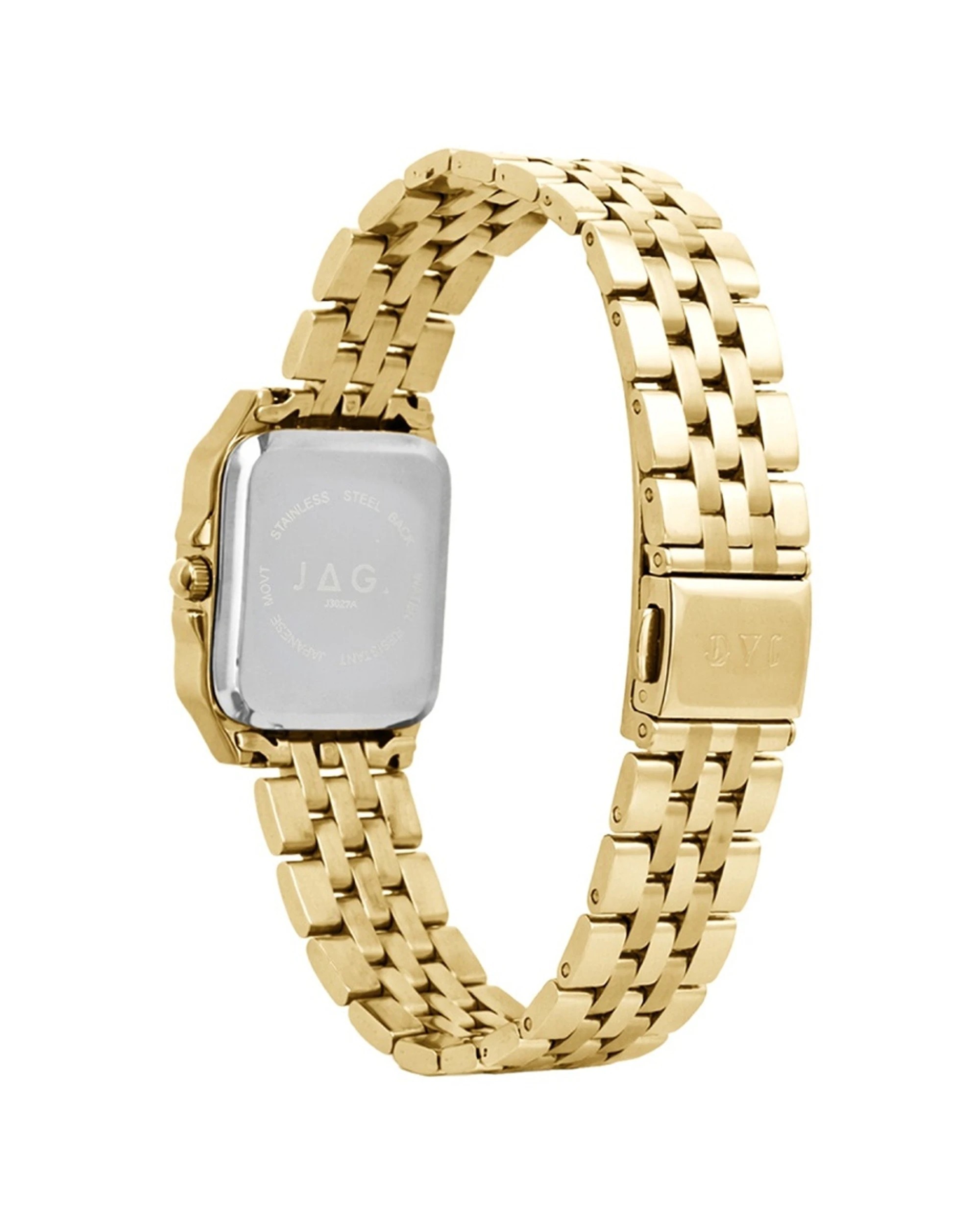 3 JAG Berrima Women's Gold Stainless Steel Watch 20.3mm Mother of Pearl Dial, 3 of 5