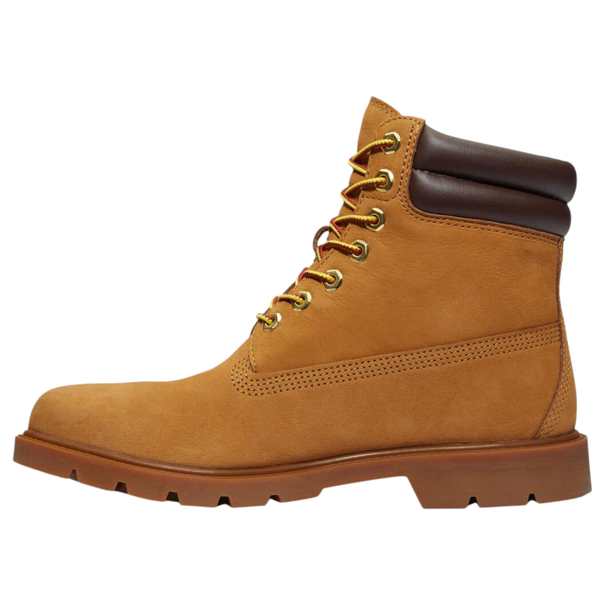 1 Timberland Mens 6-Inch Classic Waterproof Nubuck Wide Boot WHEAT, 1 of 6