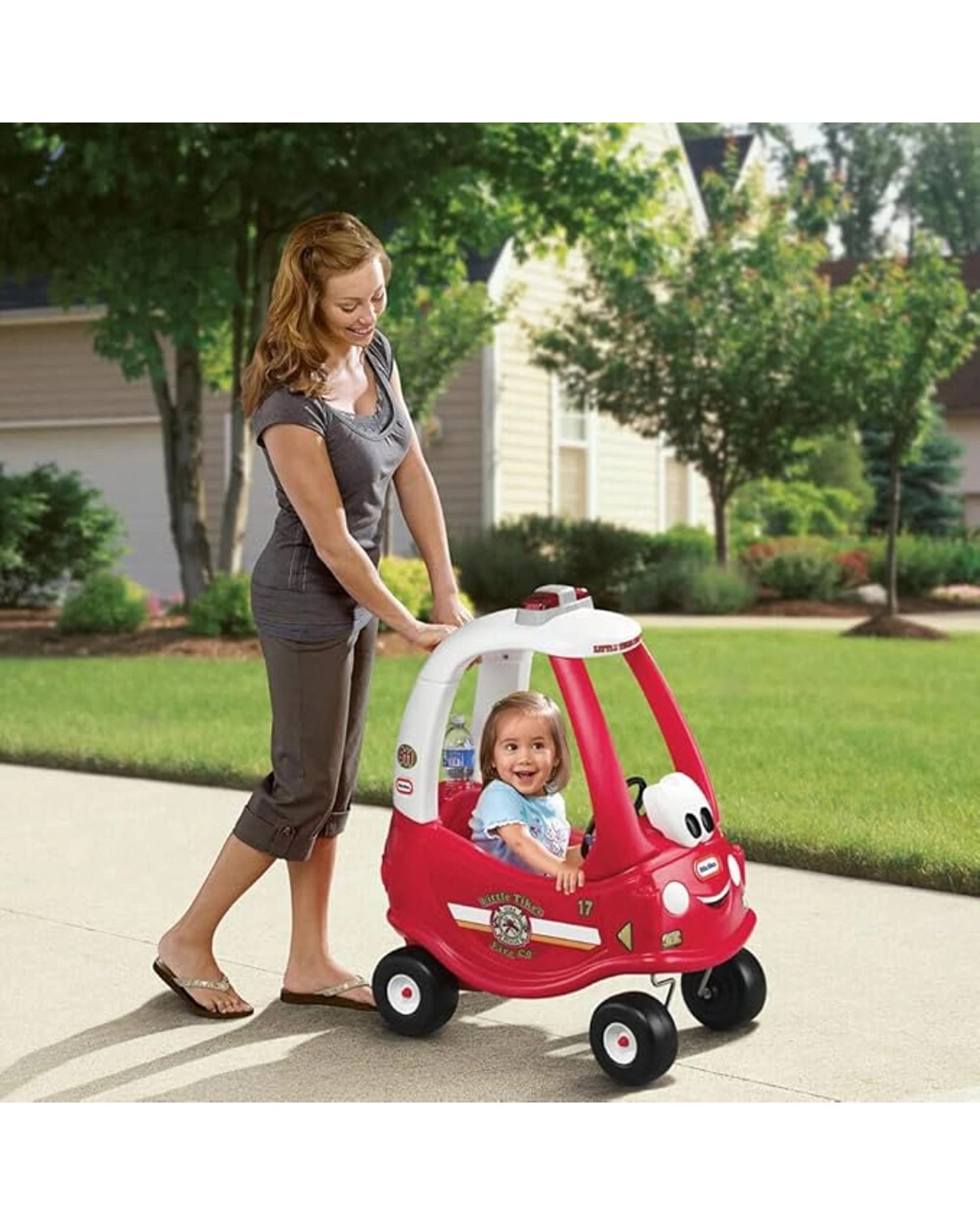 3 Little Tikes Ride and Rescue Cozy Coupe Fire Engine - Multi, 3 of 3