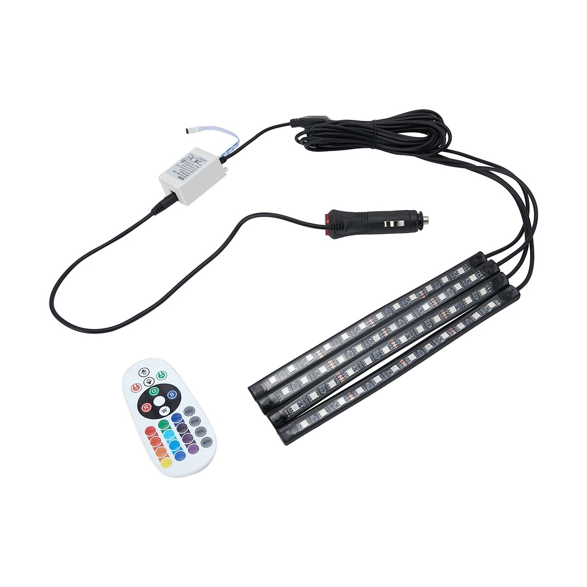 2 4 Pack LED Strip Car Light, 2 of 10