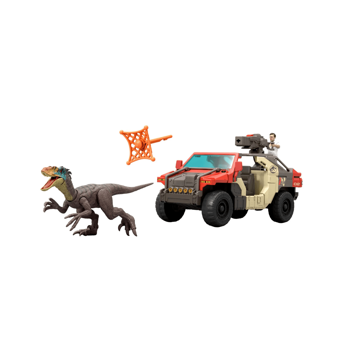 6 Mattel Jurassic World Rebirth Launch ‘N Battle Vehicle - Multi, 6 of 6