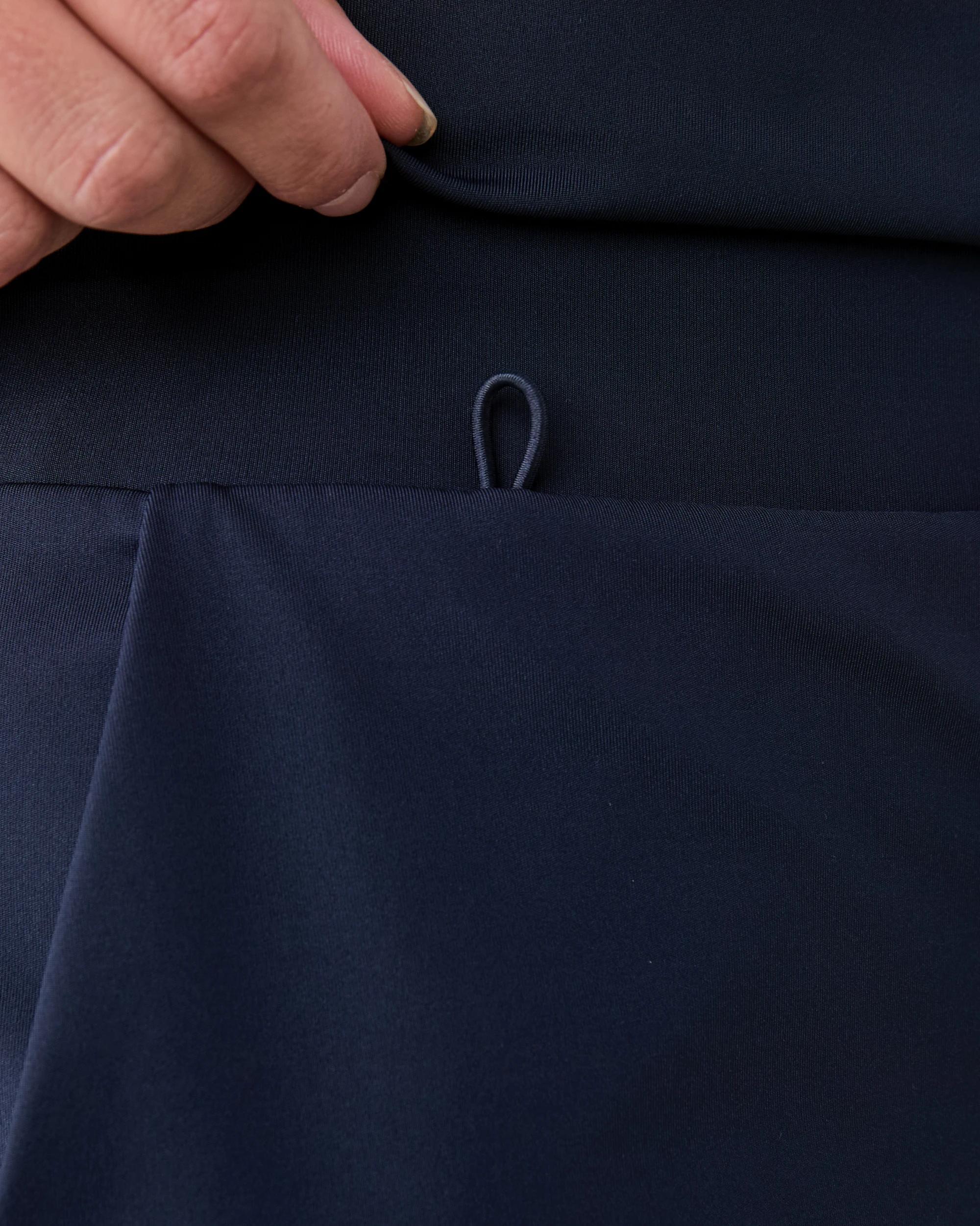 6 Workwear Scrub Performance Flare Pants Paris Blu, 6 of 8