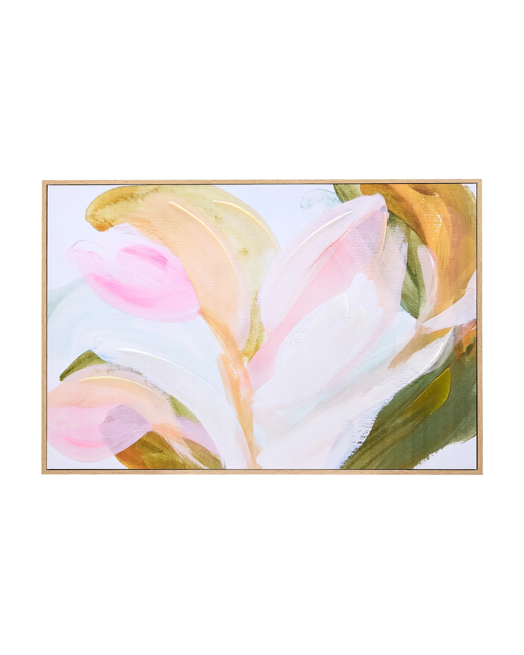 1 Floral Bloom Framed Canvas - 60cm x 90cm, 1 of 5