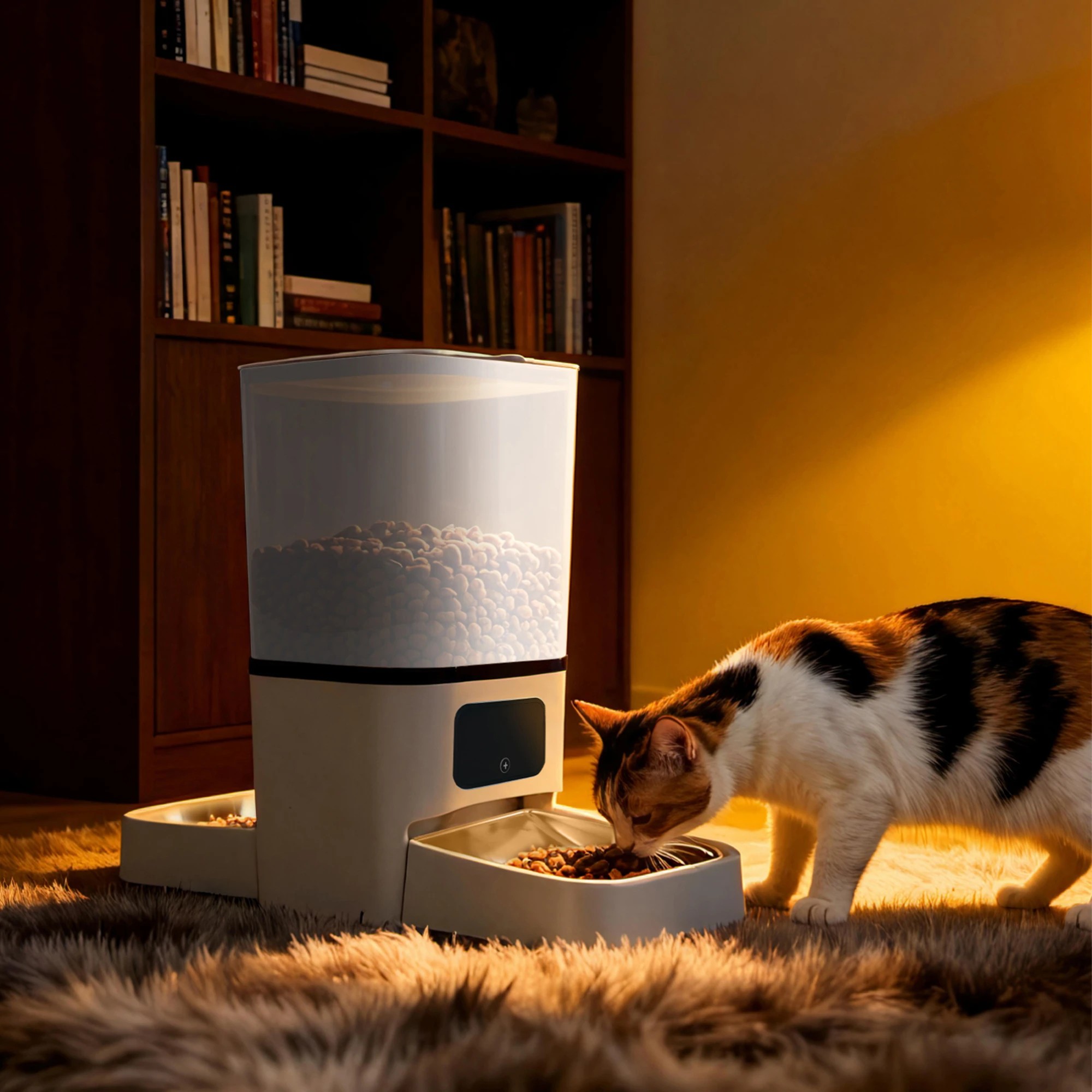 8 Pawz 6L Automatic Pet Feeder Double Bowl, 8 of 9
