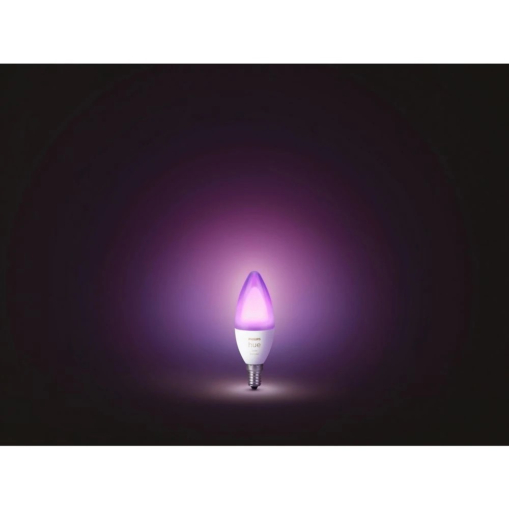 8 Philips Hue 6W E14 Smart Candle Bulb White & Colour, 8 of 9