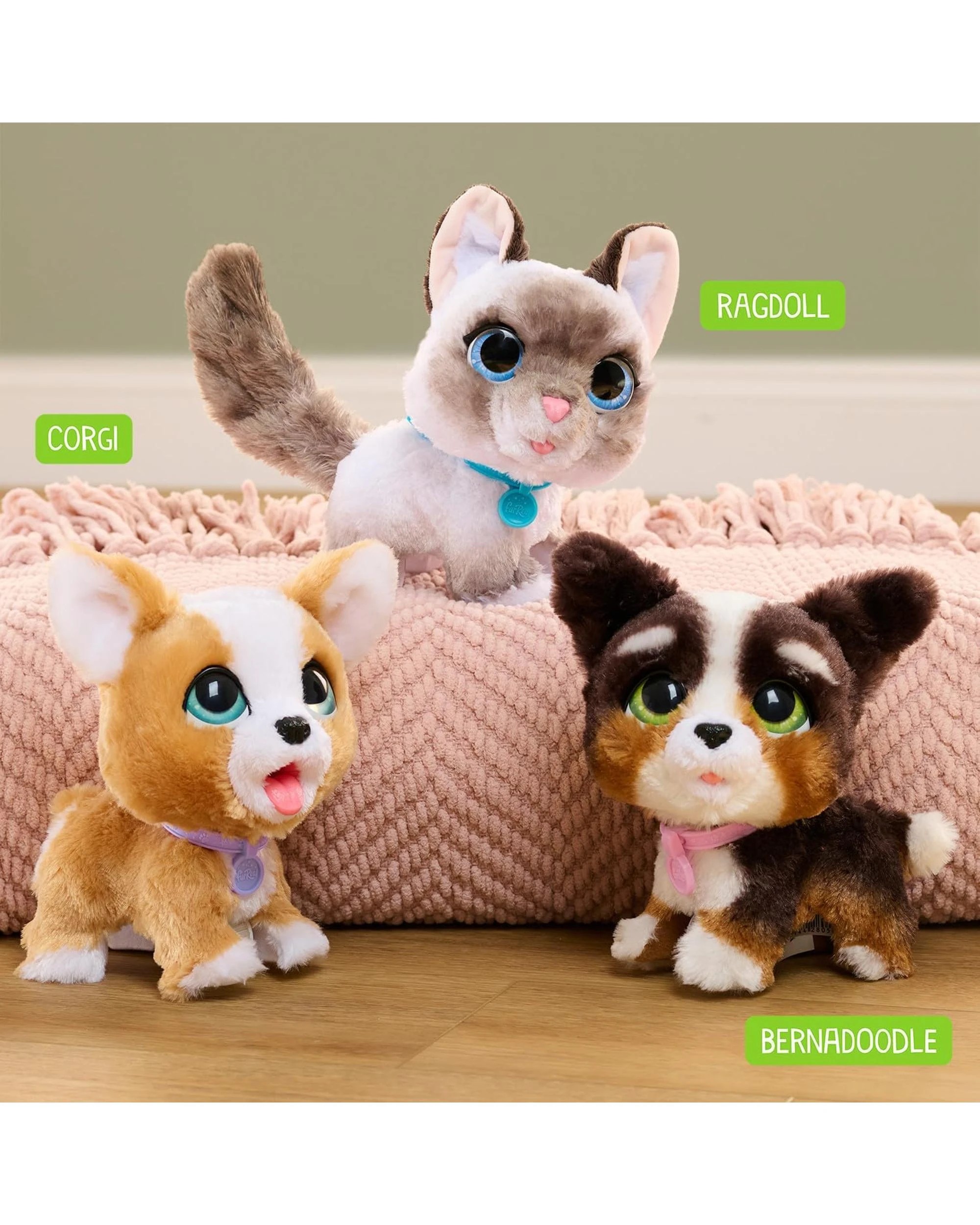 6 FurReal Walk-A-Lots Bernedoodle, 6 of 7