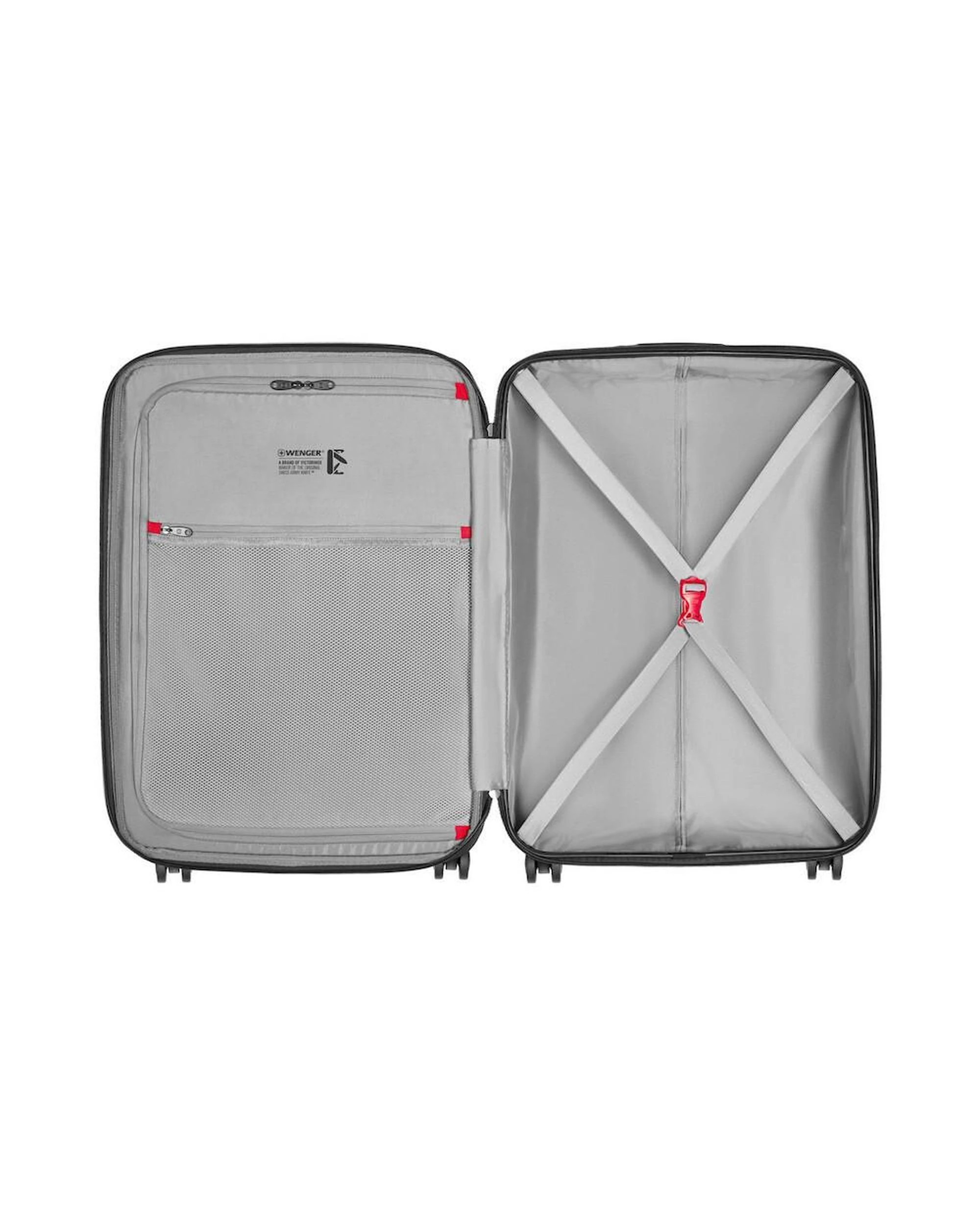 2 Wenger Prymo Hardside Expandable Medium Luggage Black, 2 of 8