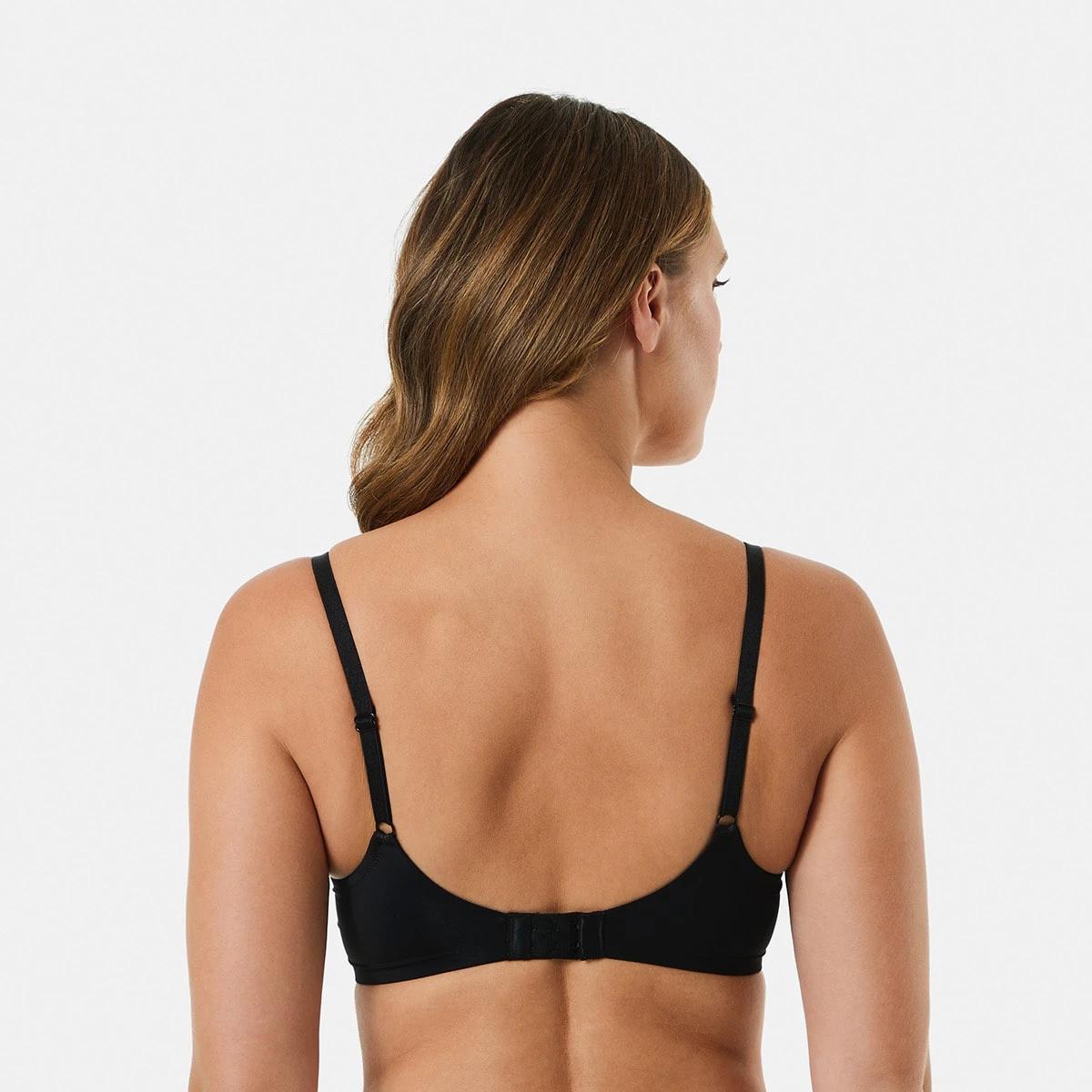 7 3 Pack Full Coverage T-shirt Bra ALMOND, WHITE, BLACK, 7 of 9