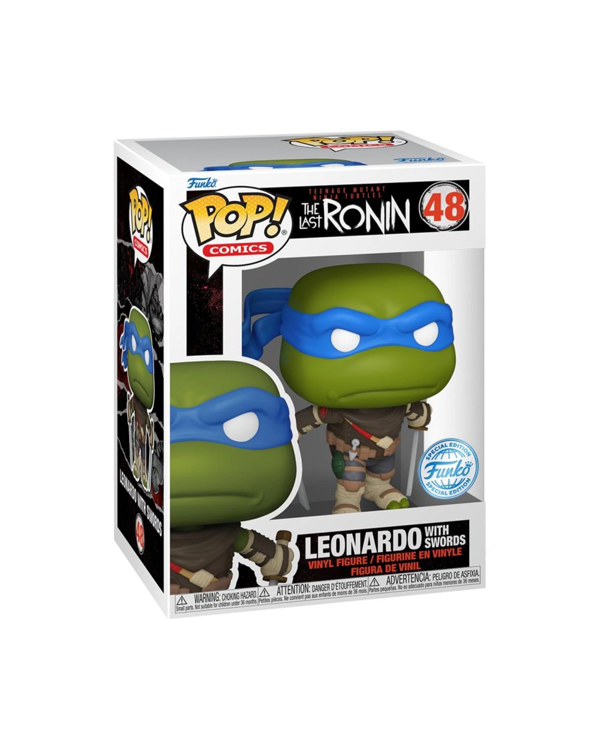 3 Teenage Mutant Ninja Turtles The Last Ronin Leonardo with Swords Funko POP! Vinyl, 3 of 3