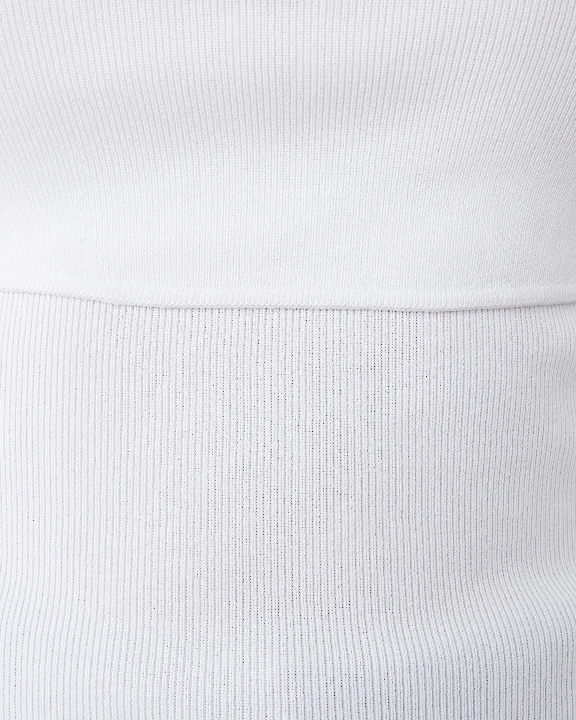 6 Fitted Bandeau Top White, 6 of 7