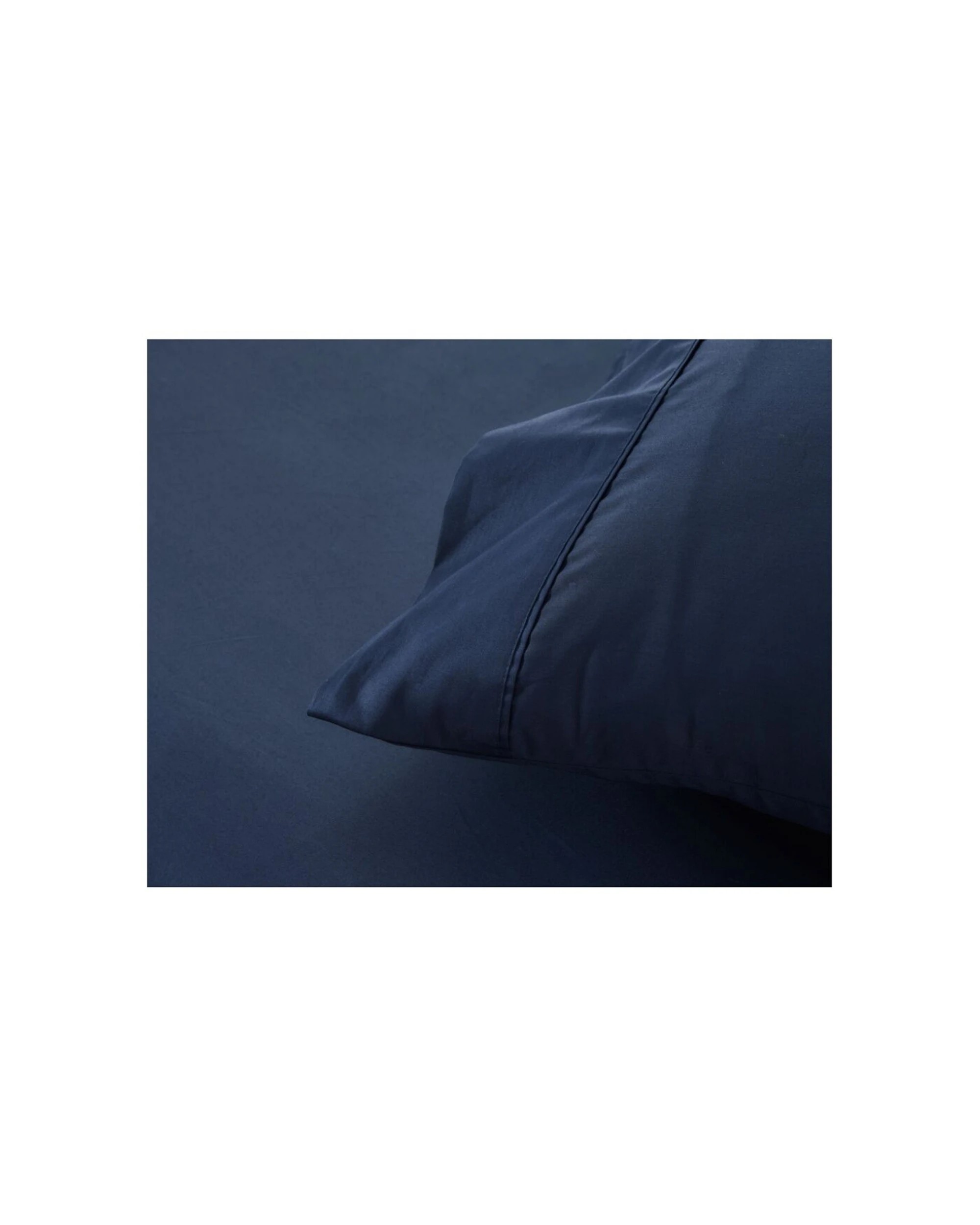4 Grosvenor House Egyptian Cotton Standard Pillowcases 2x 2pc 500TC - Blue, 4 of 4