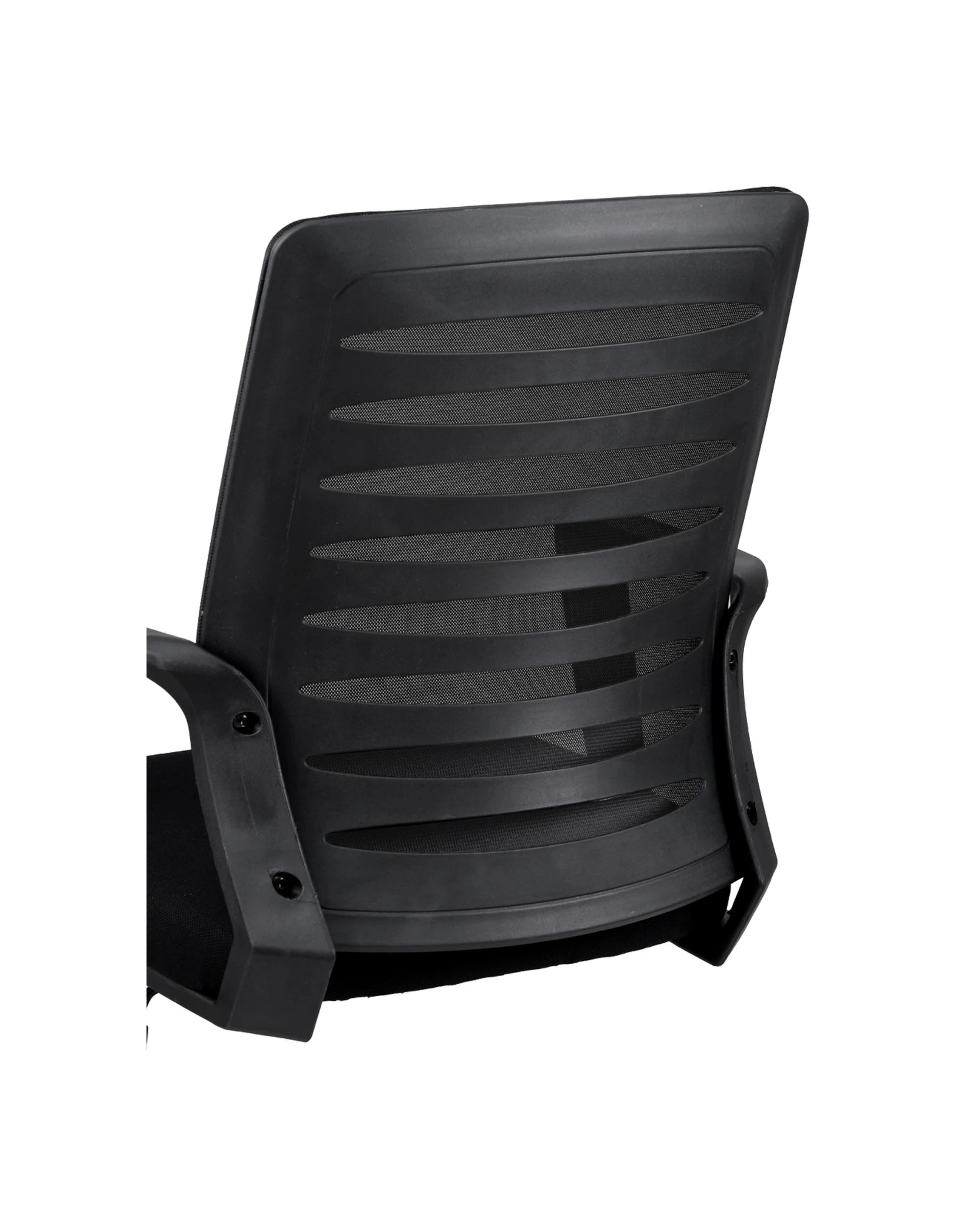 4 Artiss Ergonomic Office Chair Mesh Computer Desk Chairs with Lumbar Support - Black, 4 of 7