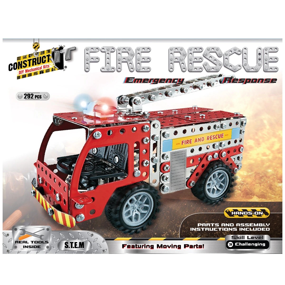 4 Construct-It Fire Rescue, 4 of 5