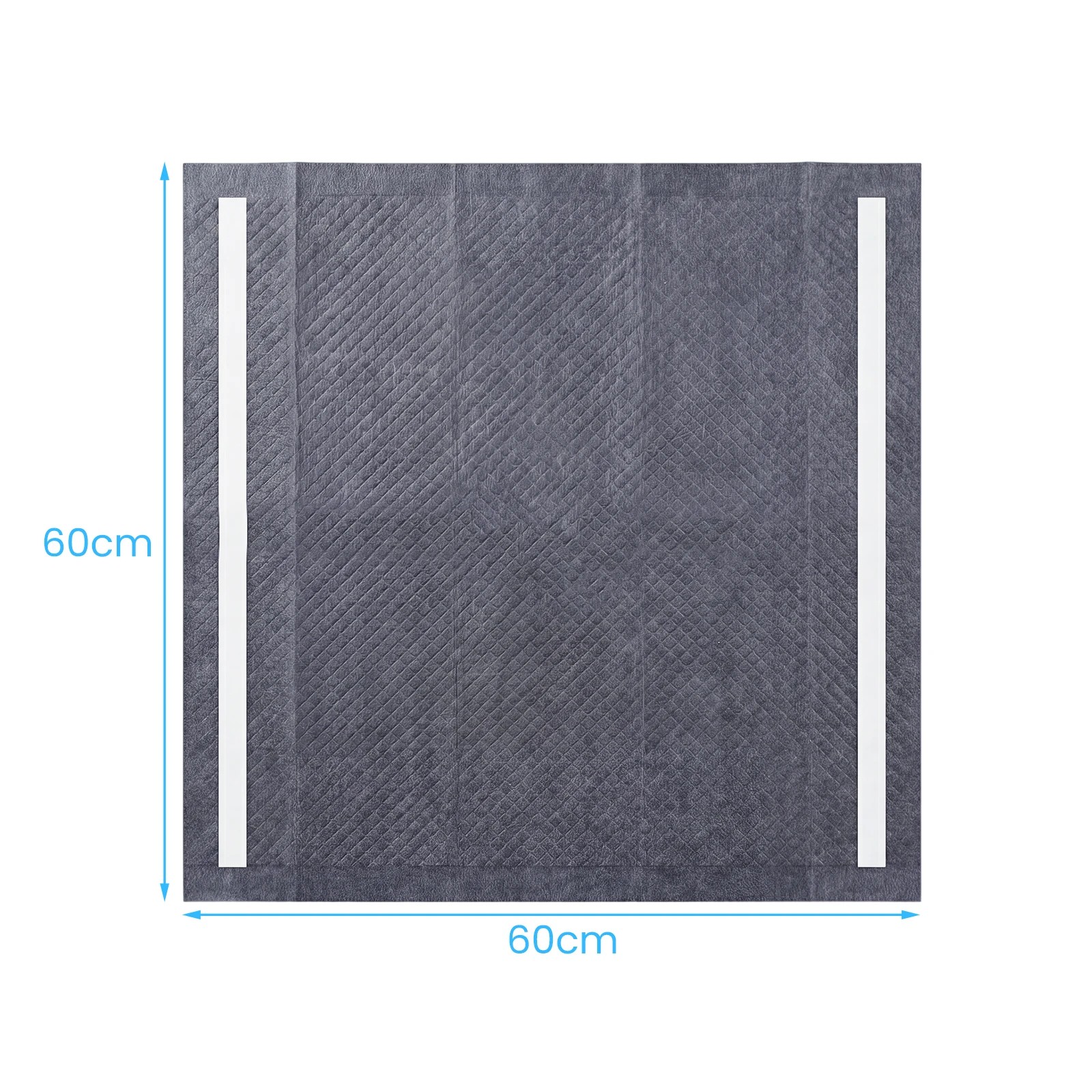2 Costway 150PCS Charcoal Dog Pee Pads 6-Layer Pet Potty Training Pads 60 x 60cm, 2 of 6
