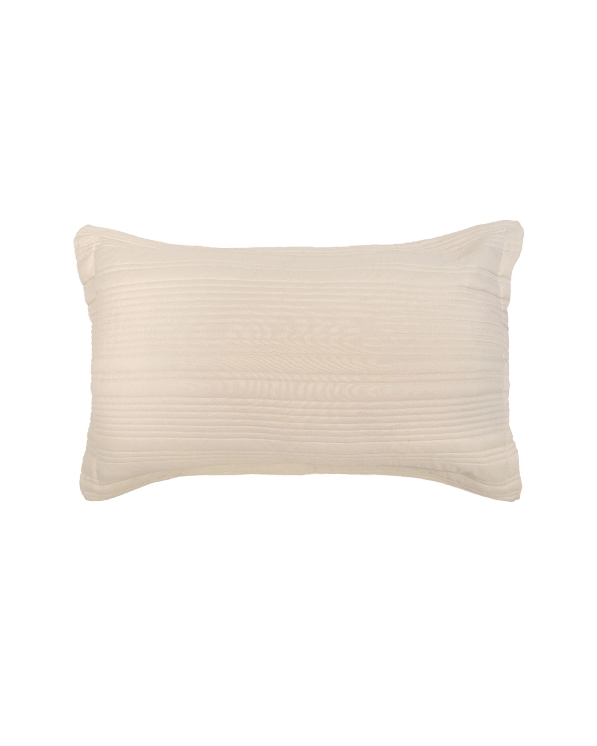 2 Bambury Flinders Embossed Microfibre Lightweight Coverlet Set Pebble - Single/Double - Natural, 2 of 4