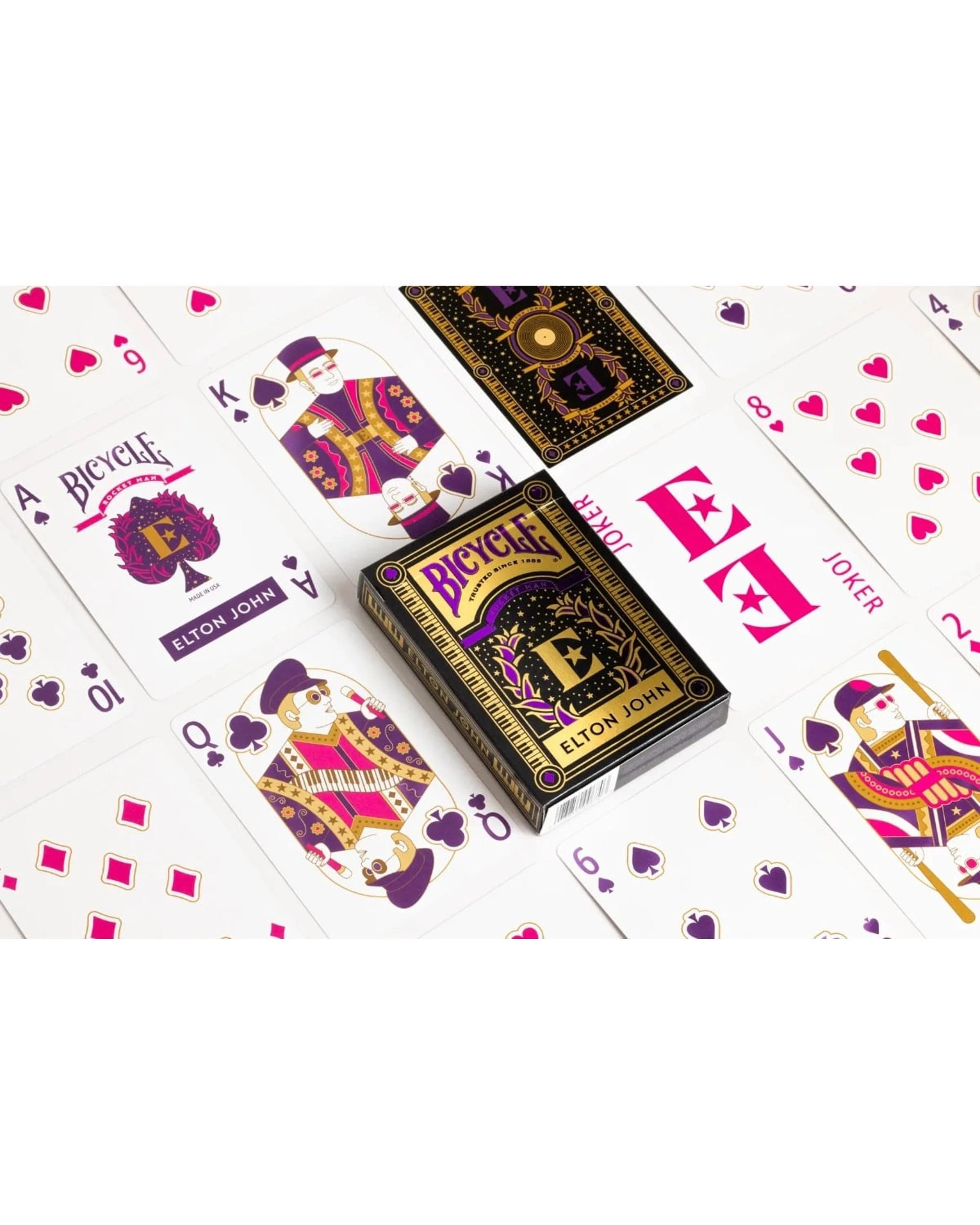 2 Bicycle Elton John Playing Cards - Multi, 2 of 3